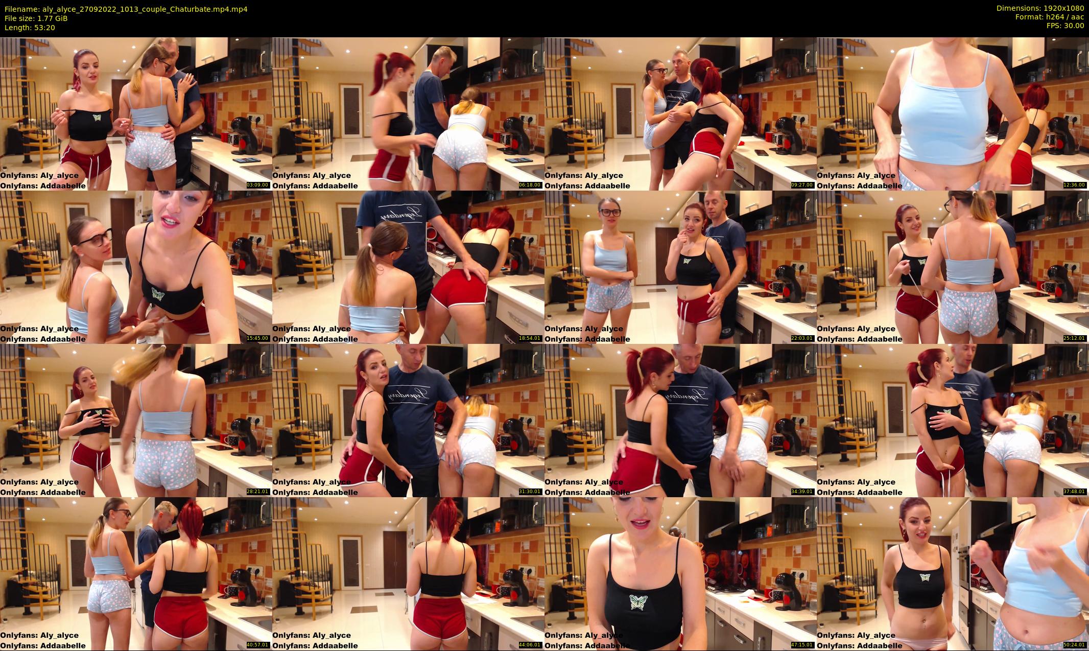 aly_alyce — 54 minute Chaturbate female cam show recording, 1080p, Sep 27, 2022