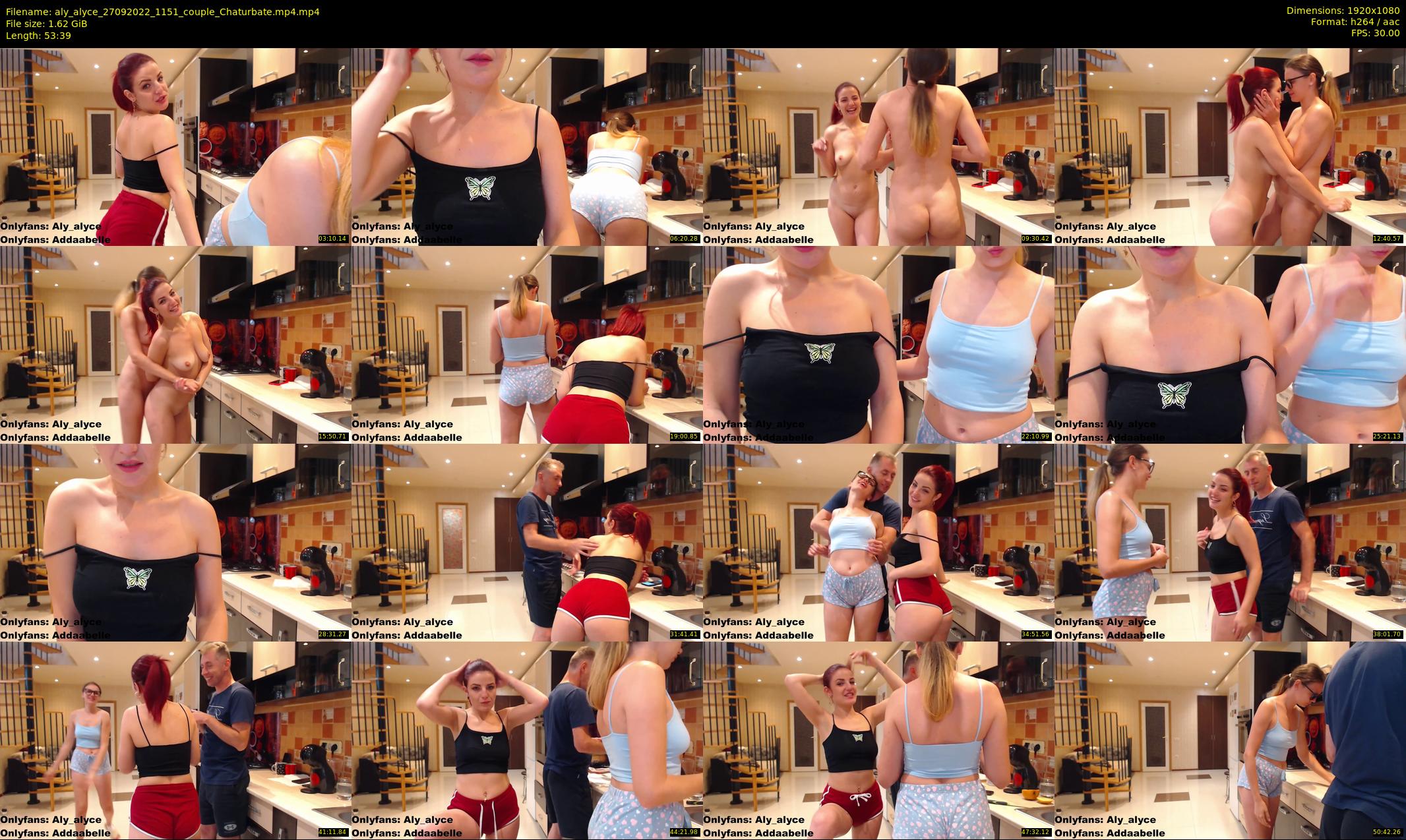aly_alyce — 54 minute Chaturbate female cam show recording, 1080p, Sep 27, 2022