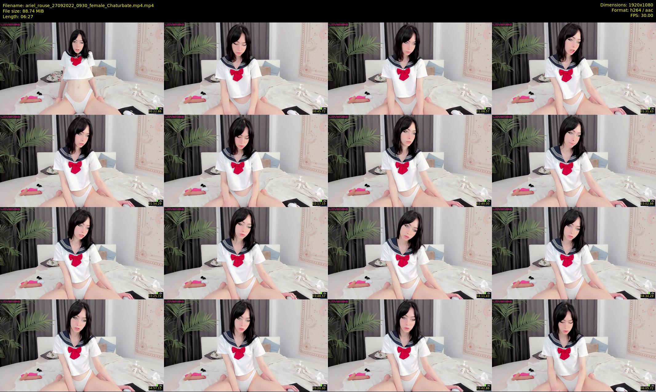 ariel_rouse — 7 minute Chaturbate female cam show recording, 1080p, Sep 27, 2022