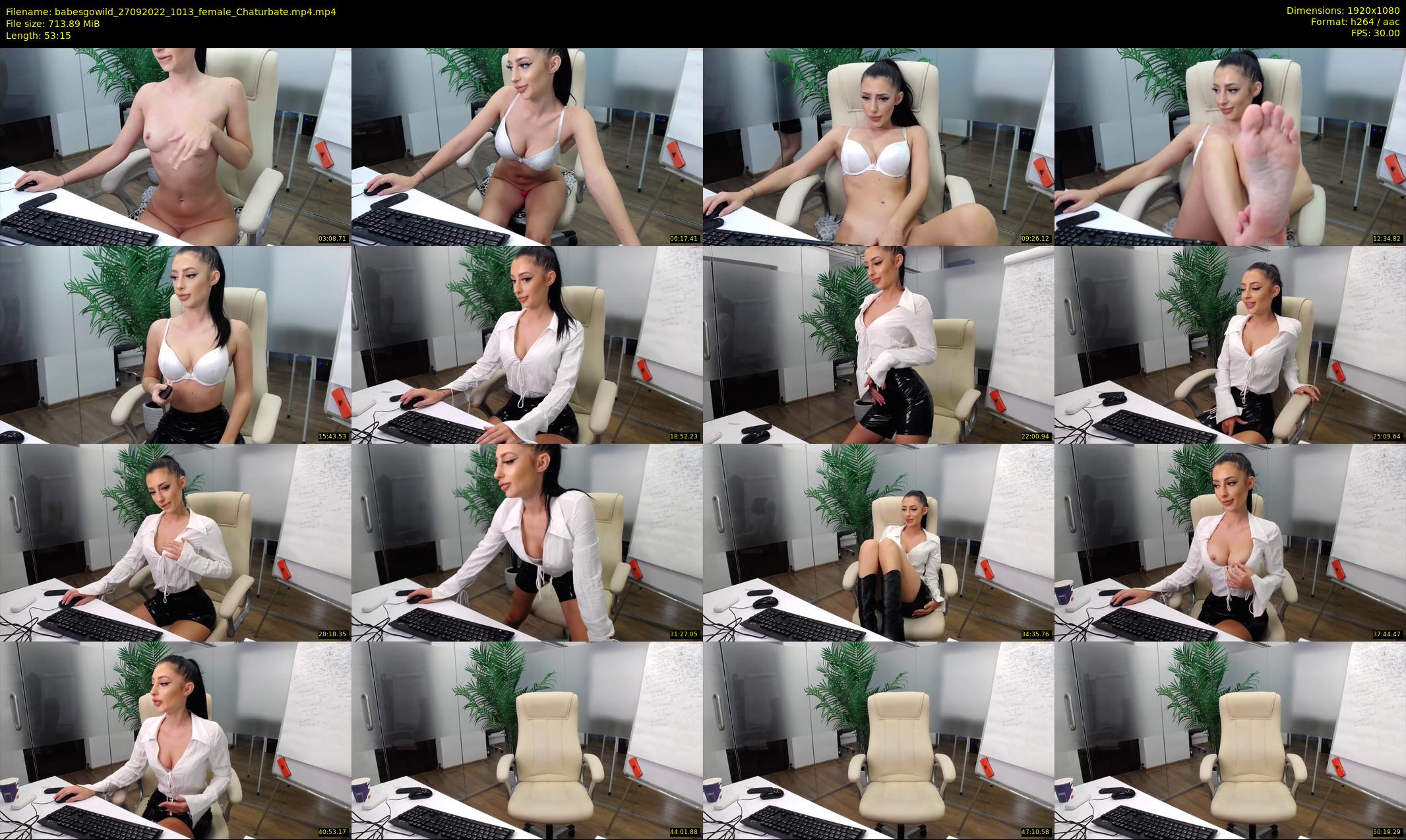 babesgowild — 54 minute Chaturbate couple cam show recording, 1080p, Sep 27, 2022
