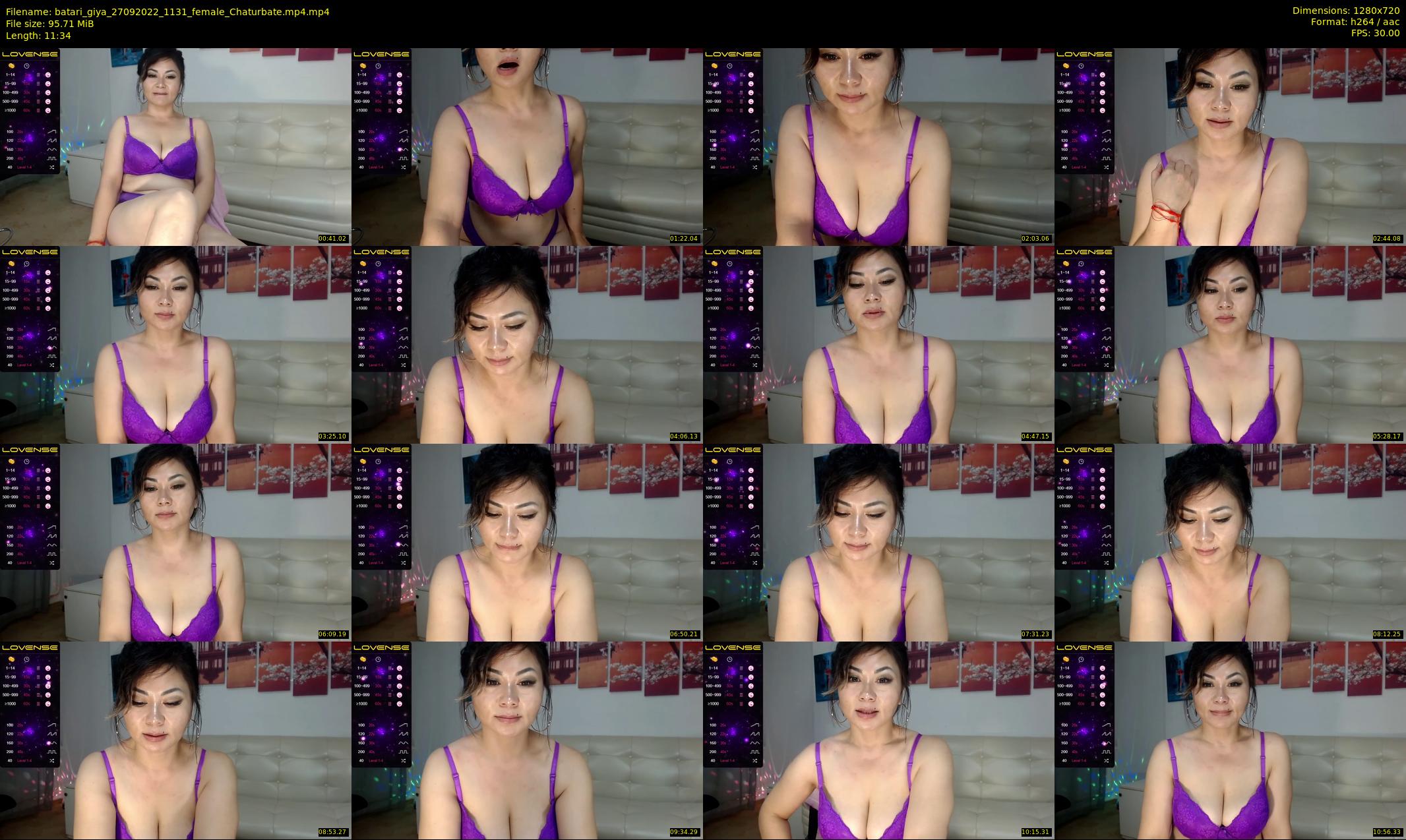 batari_giya — 12 minute Chaturbate female cam show recording, 720p, Sep 27, 2022