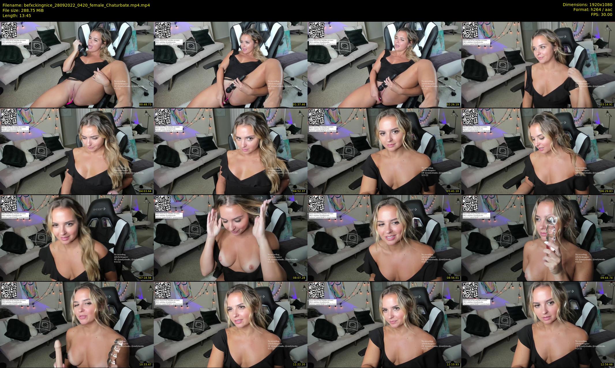 befxckingnice — 14 minute Chaturbate female cam show recording, 1080p, Sep 28, 2022