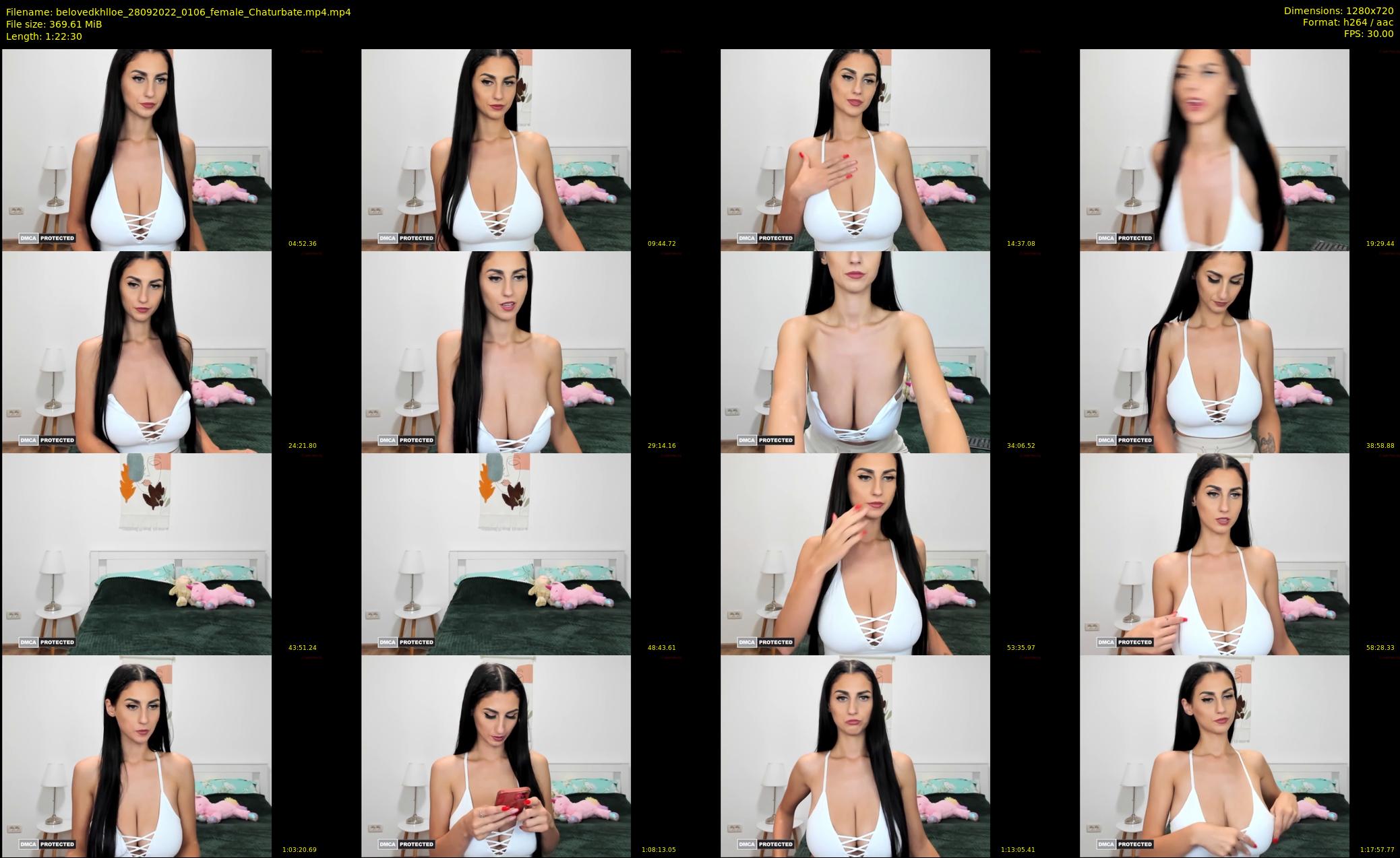 belovedkhlloe — 83 minute Chaturbate female cam show recording, 720p, Sep 28, 2022