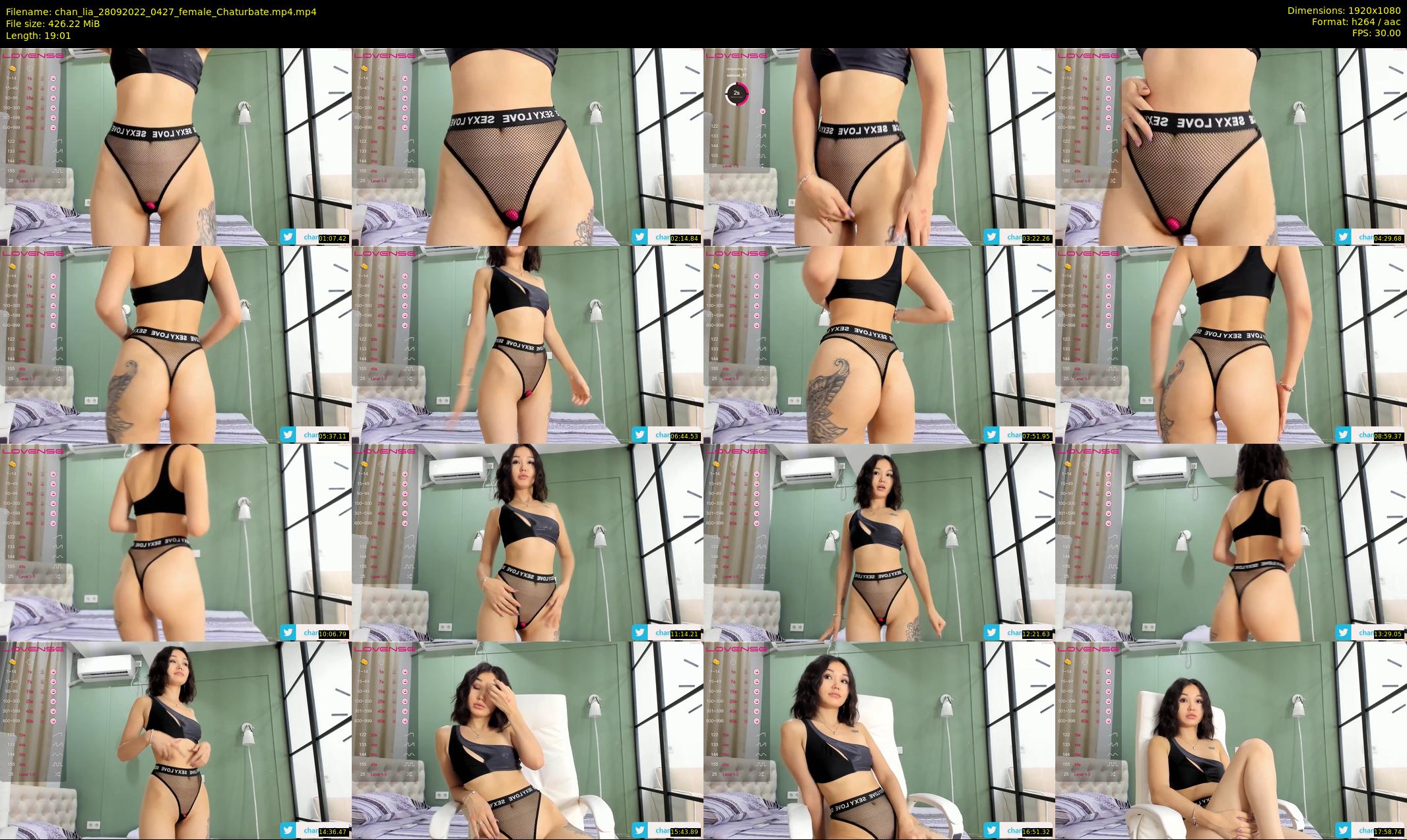 chan_lia — 20 minute Chaturbate female cam show recording, 1080p, Sep 28, 2022