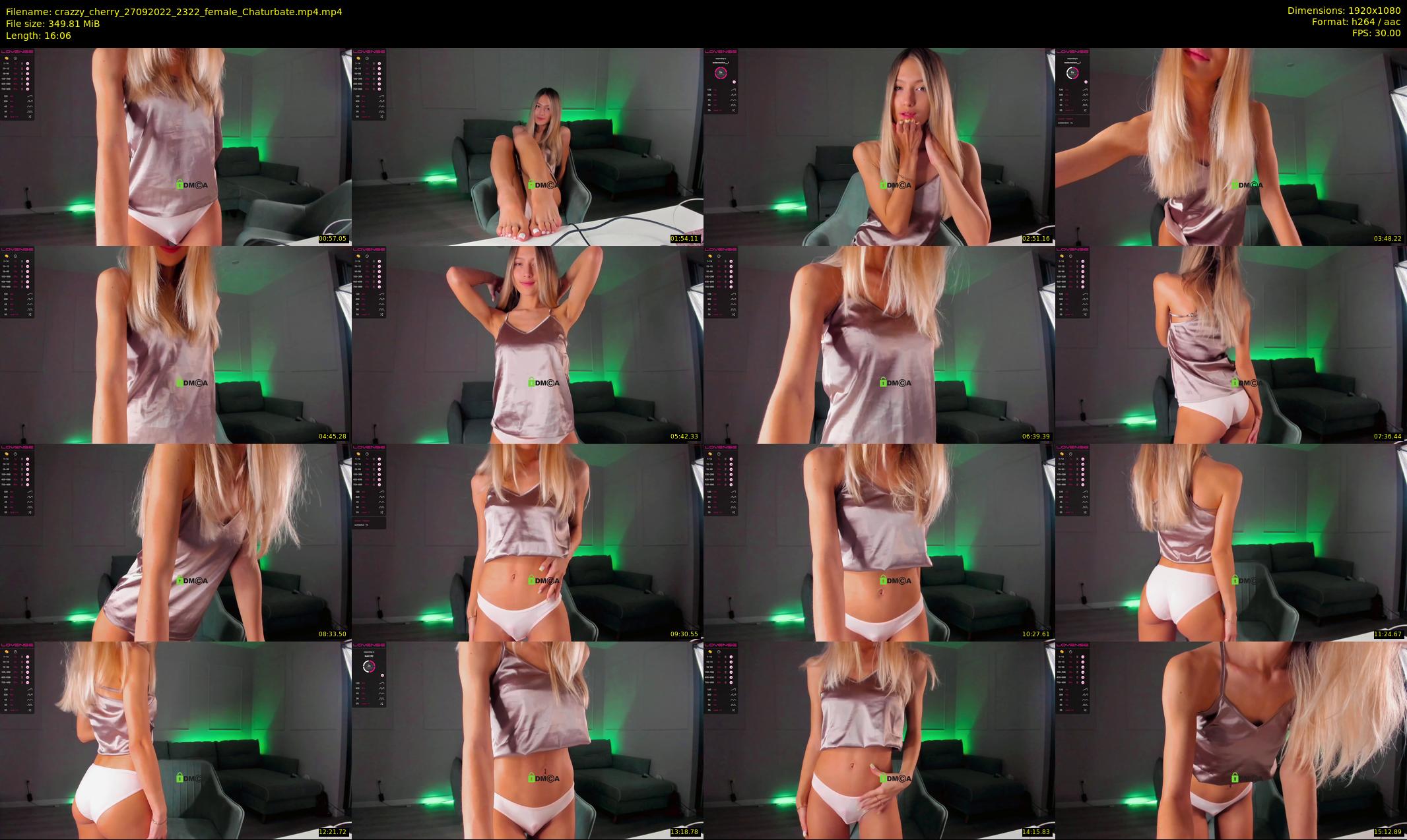 crazzy_cherry — 17 minute Chaturbate female cam show recording, 1080p, Sep 27, 2022