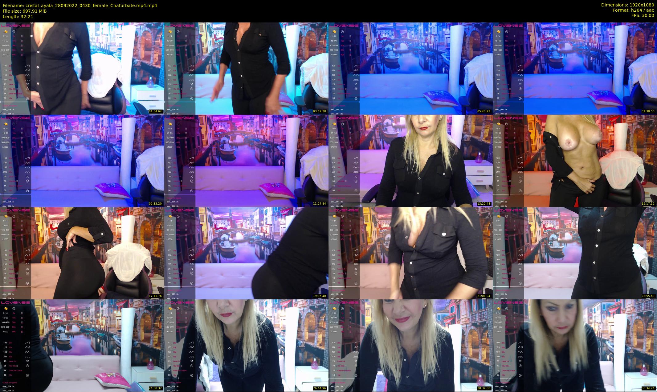 cristal_ayala — 33 minute Chaturbate female cam show recording, 1080p, Sep 28, 2022