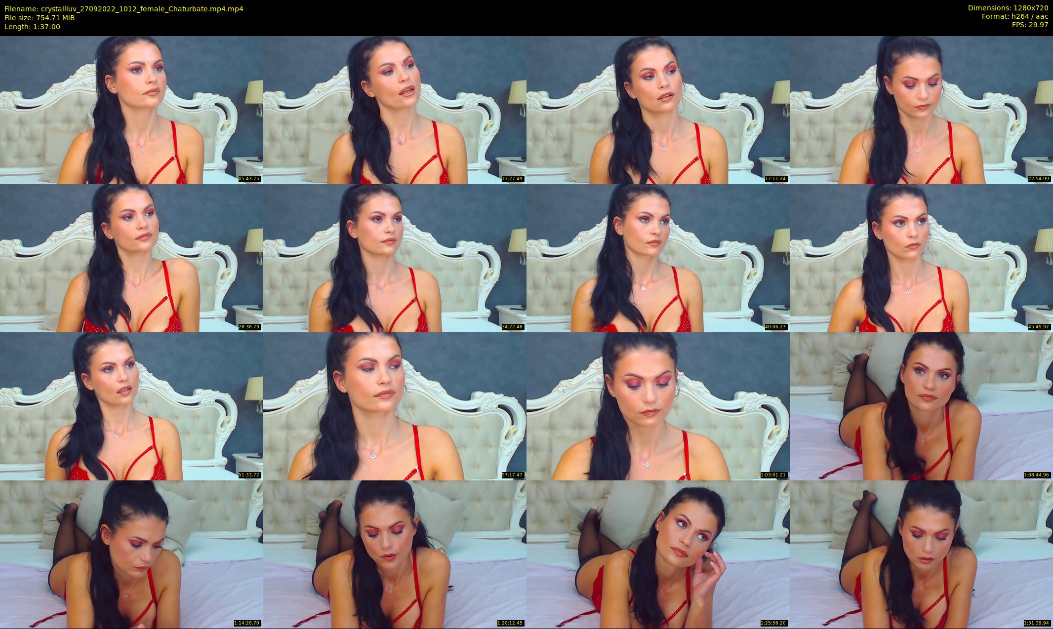 crystallluv — 97 minute Chaturbate female cam show recording, 720p, Sep 27, 2022