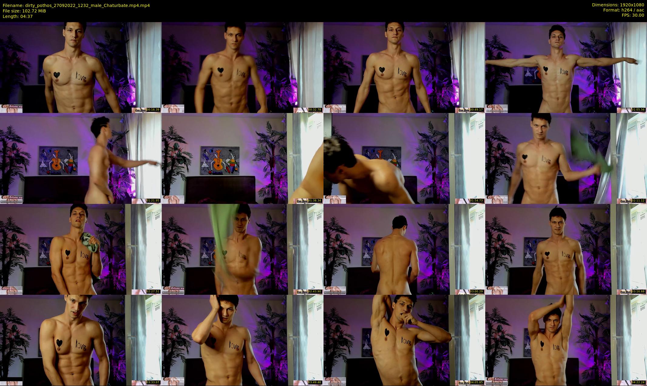 dirty_pothos — 5 minute Chaturbate male cam show recording, 1080p, Sep 27, 2022