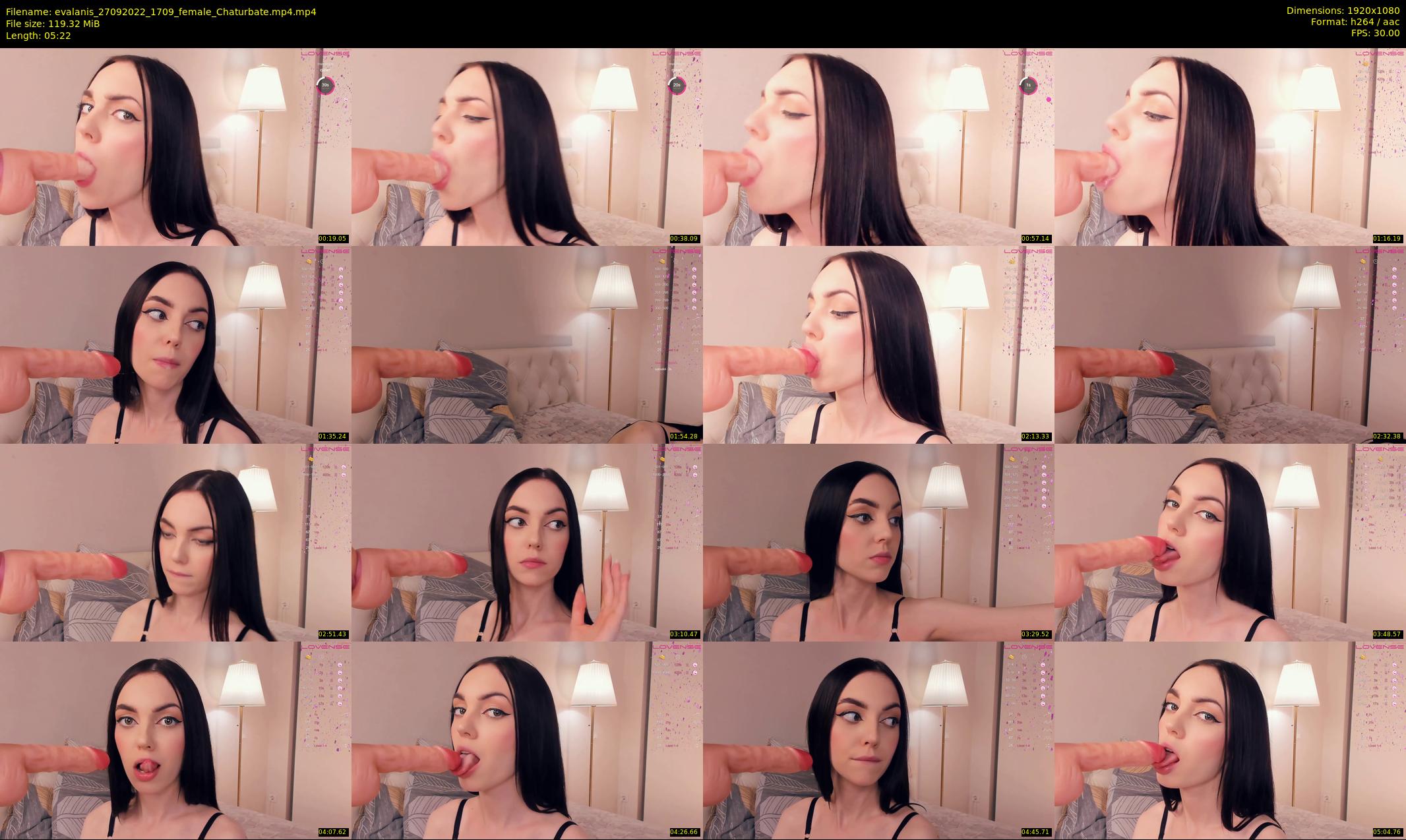 evalanis — 6 minute Chaturbate couple cam show recording, 1080p, Sep 27, 2022