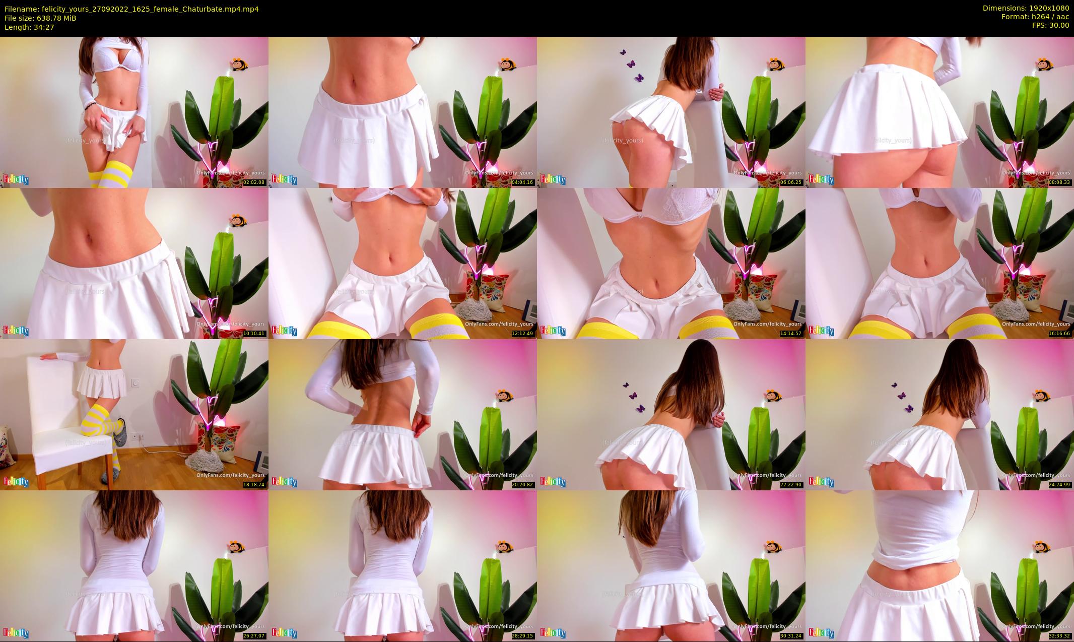 felicity_yours — 35 minute Chaturbate female cam show recording, 1080p, Sep 27, 2022