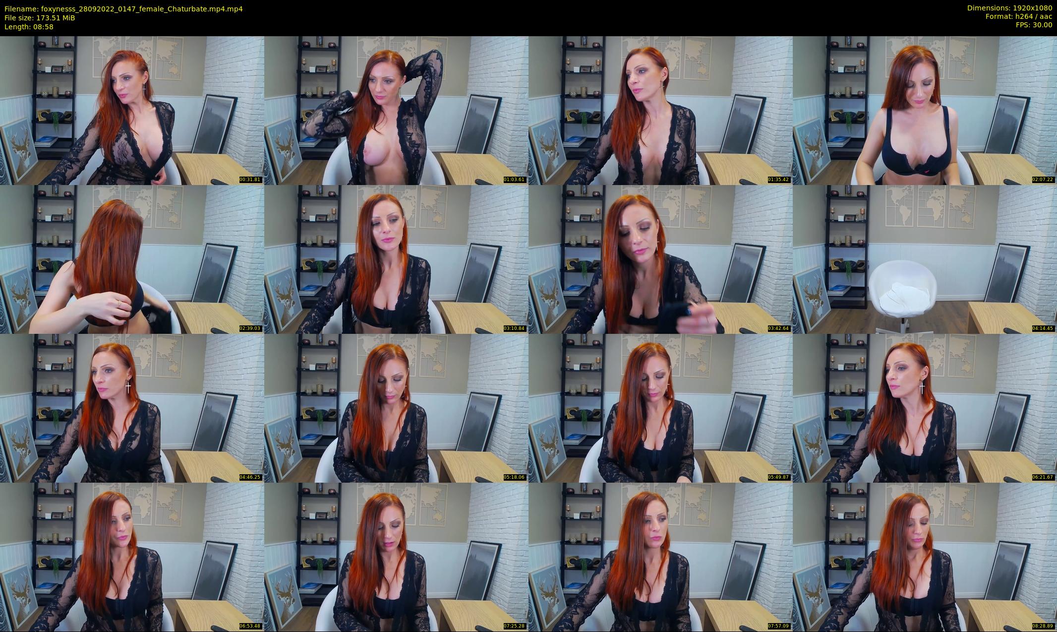 foxynesss — 9 minute Chaturbate female cam show recording, 1080p, Sep 28, 2022
