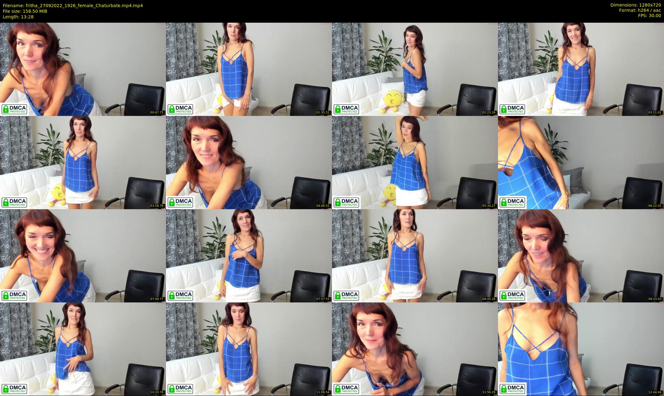 fritha — 14 minute Chaturbate female cam show recording, 720p, Sep 27, 2022