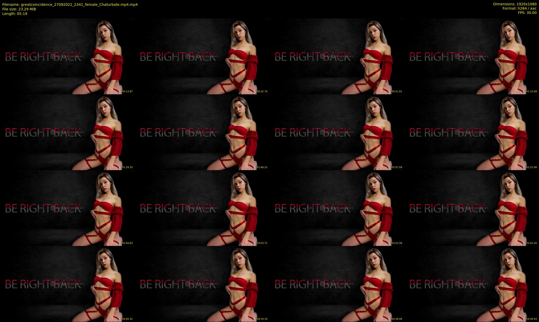 greatcoincidence — 6 minute Chaturbate female cam show recording, 1080p, Sep 27, 2022