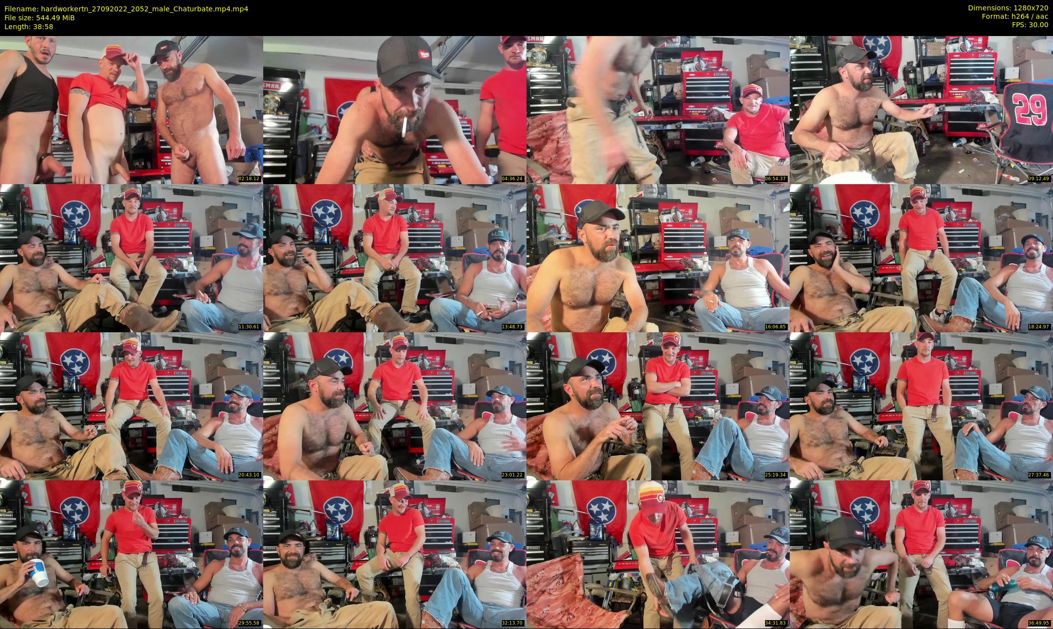 hardworkertn — 39 minute Chaturbate male cam show recording, 720p, Sep 27, 2022