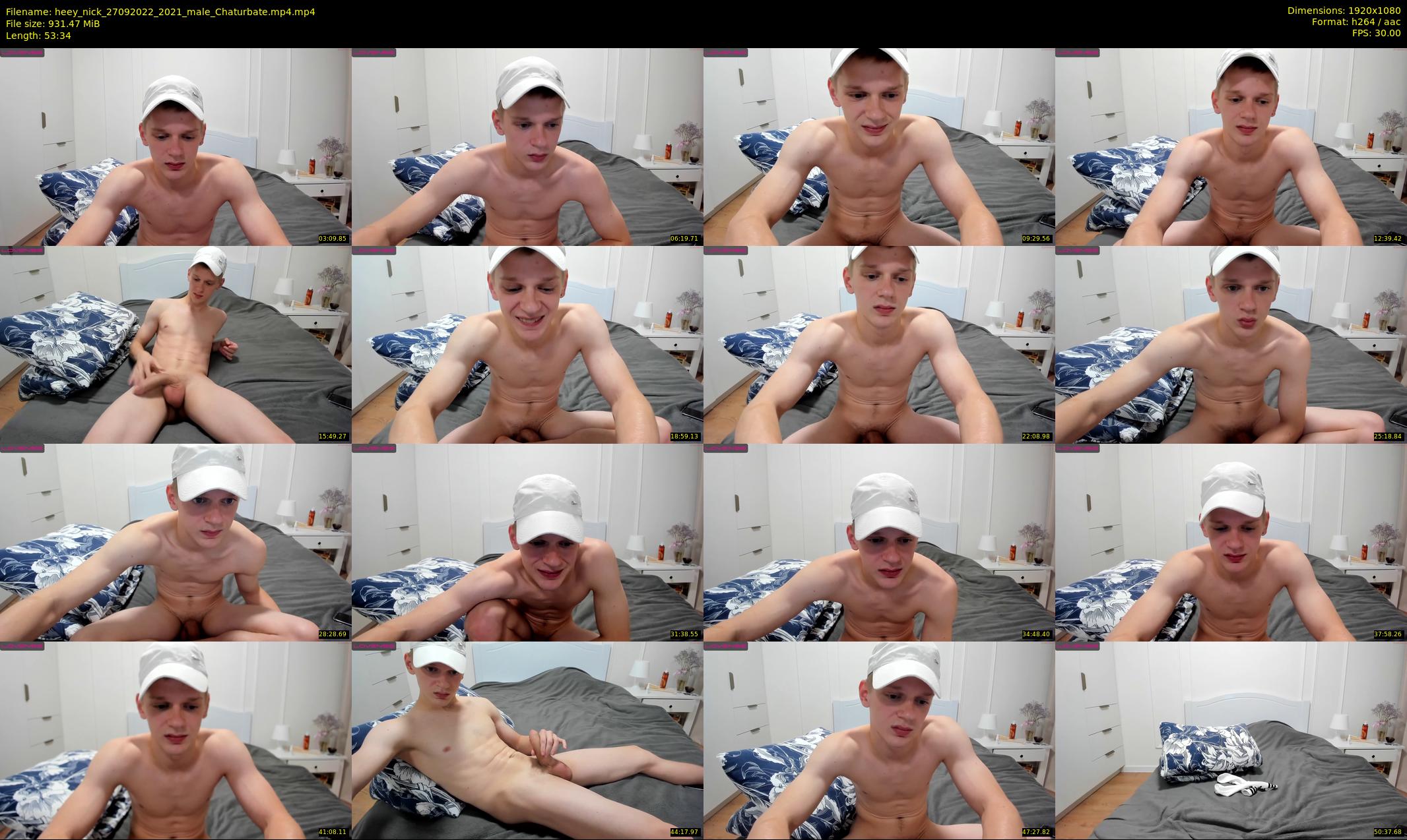 heey_nick — 54 minute Chaturbate male cam show recording, 1080p, Sep 27, 2022