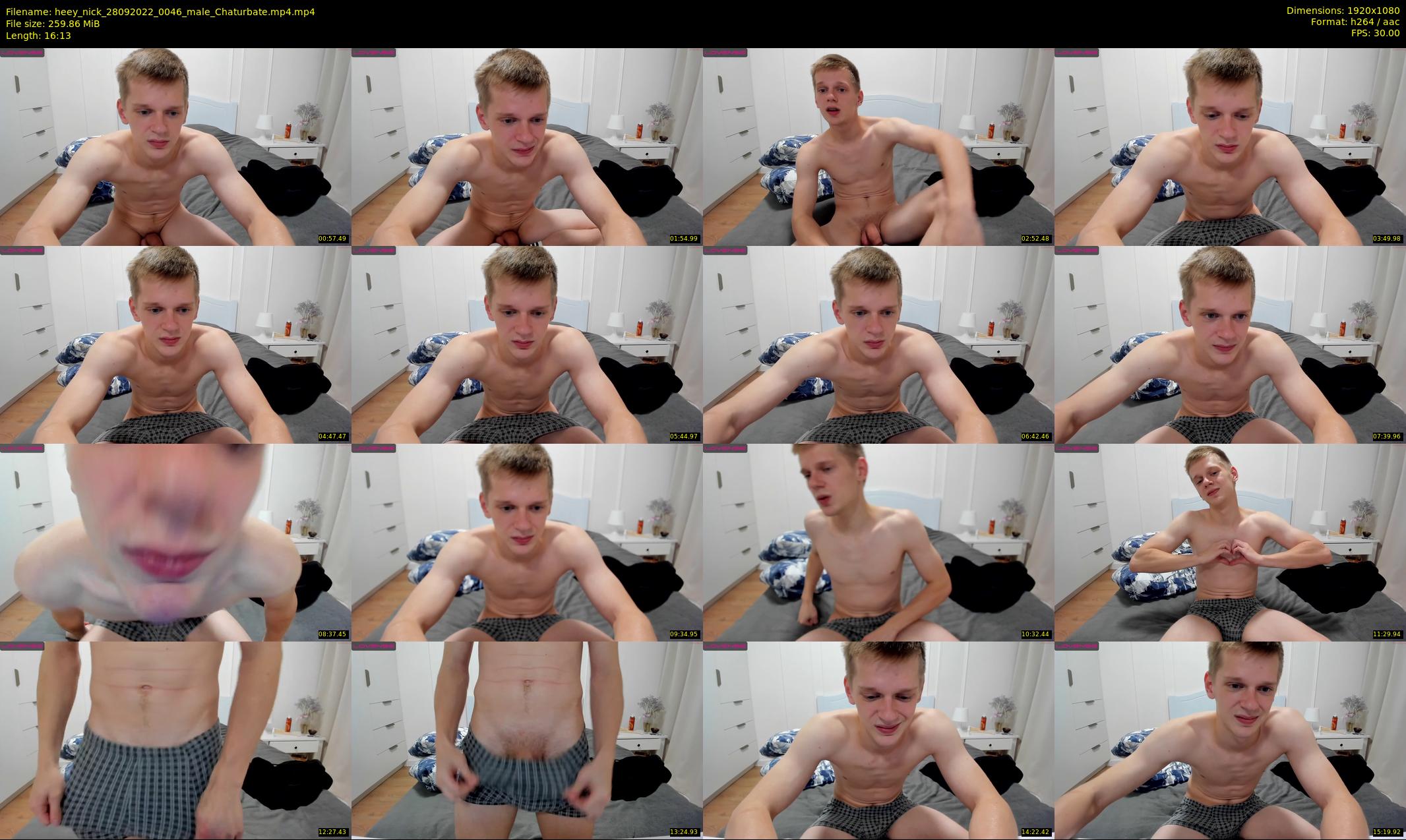 heey_nick — 17 minute Chaturbate male cam show recording, 1080p, Sep 28, 2022