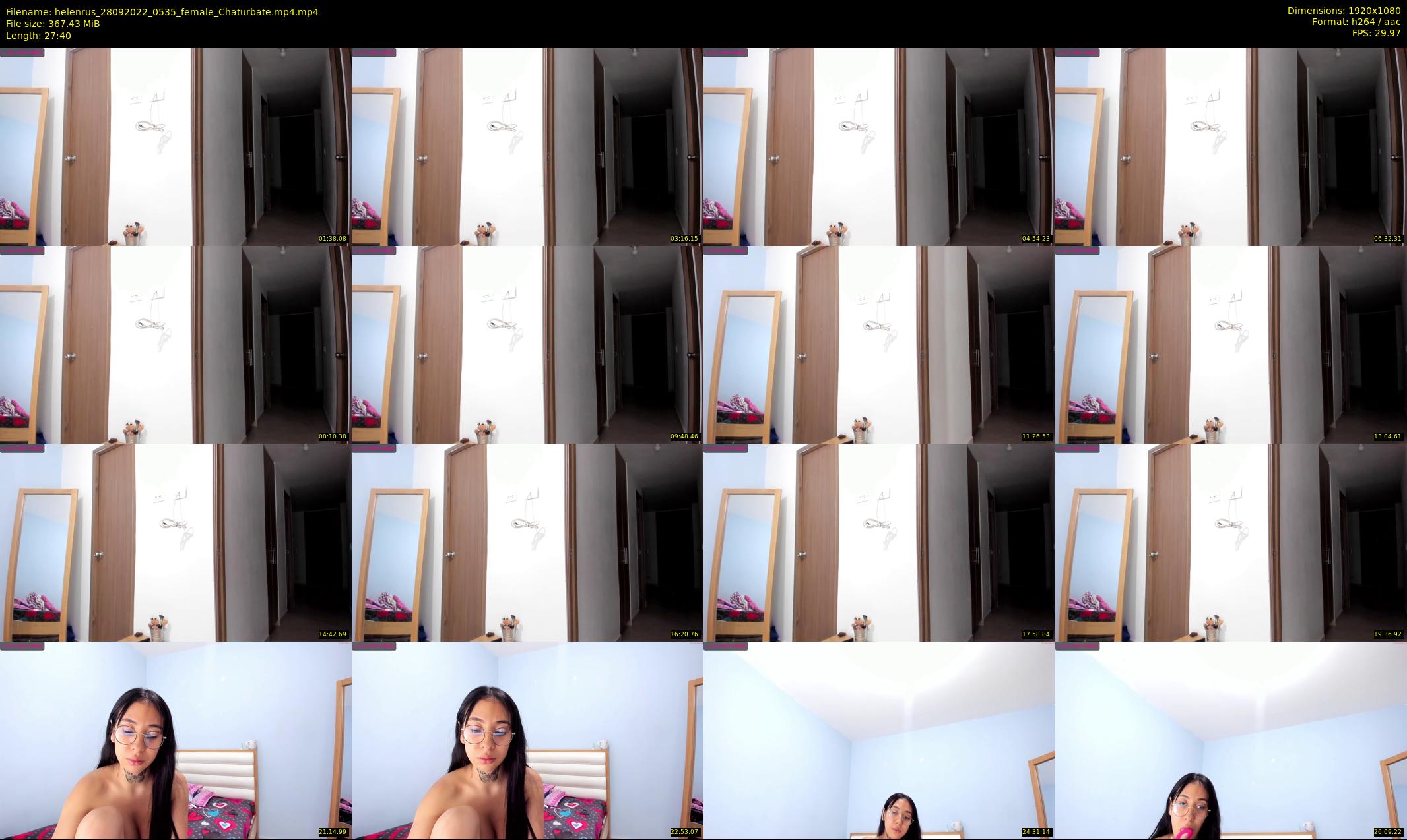 helenrus — 28 minute Chaturbate female cam show recording, 1080p, Sep 28, 2022