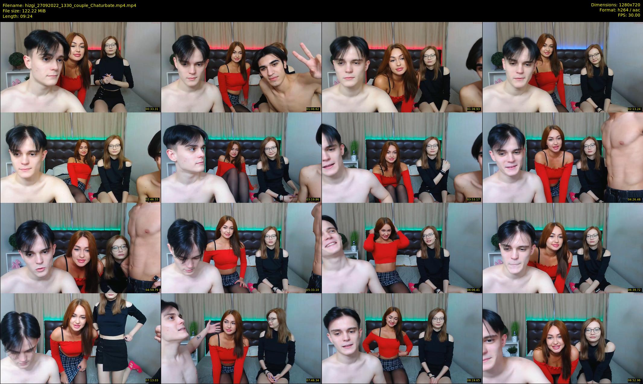 hizgi — 10 minute Chaturbate couple cam show recording, 720p, Sep 27, 2022