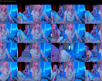 hornybunnys — 55 minute Chaturbate couple cam show recording, 1080p, Sep 28, 2022