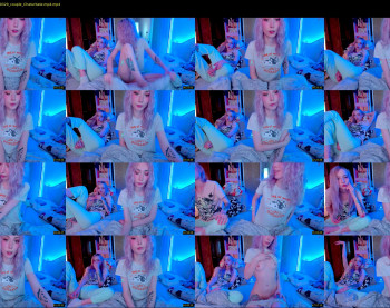 hornybunnys — 55 minute Chaturbate couple cam show recording, 1080p, Sep 28, 2022