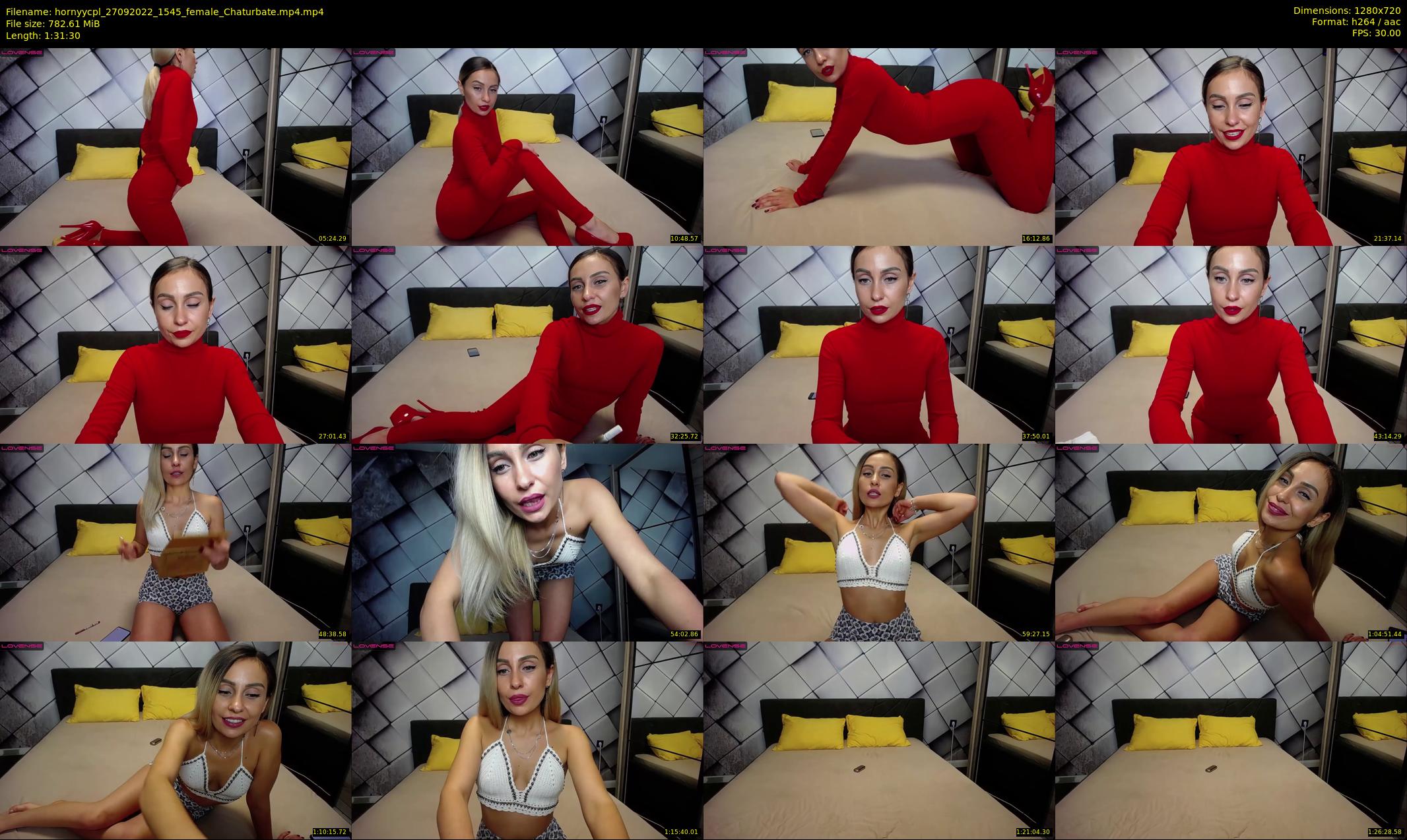 hornyycpl — 92 minute Chaturbate couple cam show recording, 720p, Sep 27, 2022