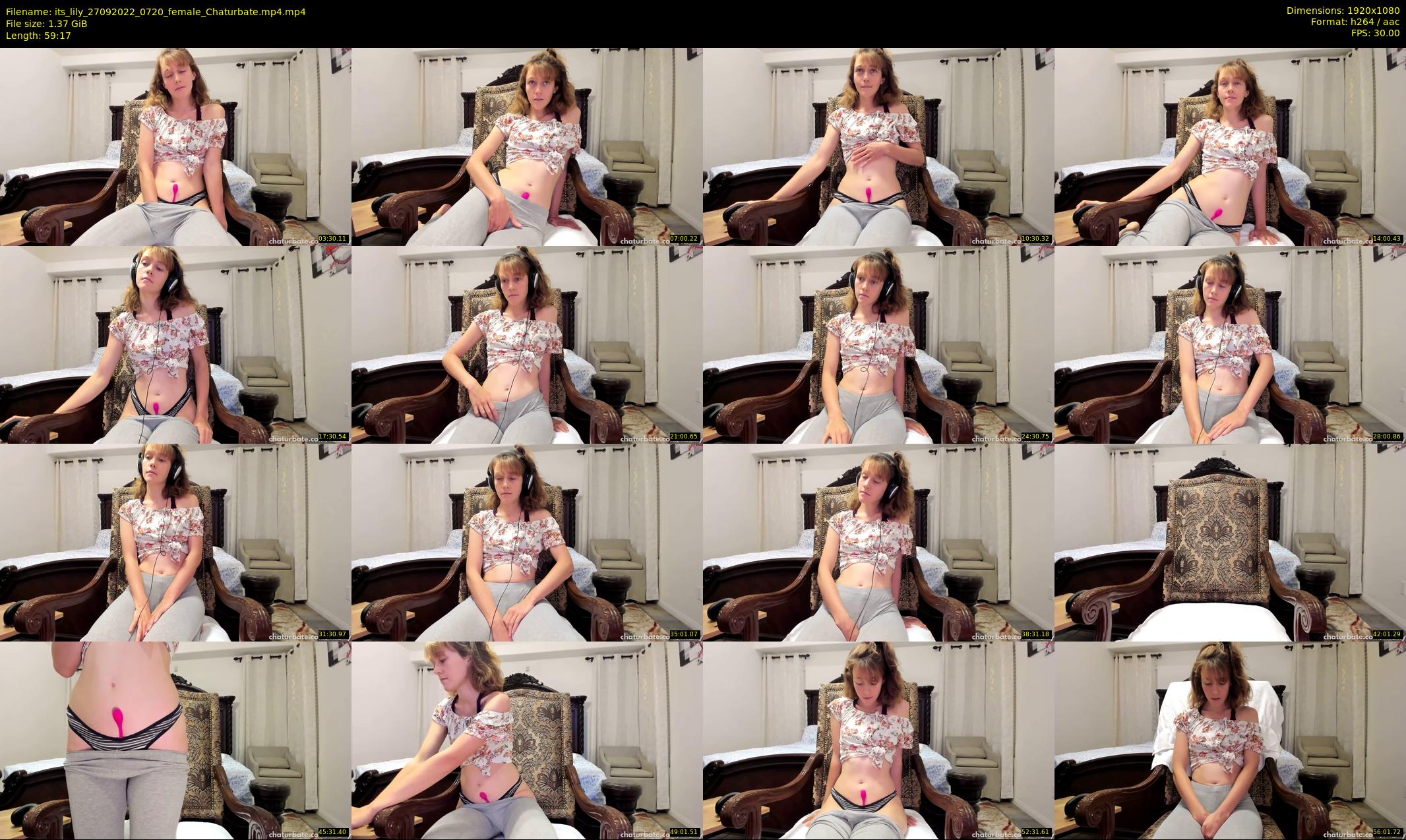 its_lily — 60 minute Chaturbate female cam show recording, 1080p, Sep 27, 2022
