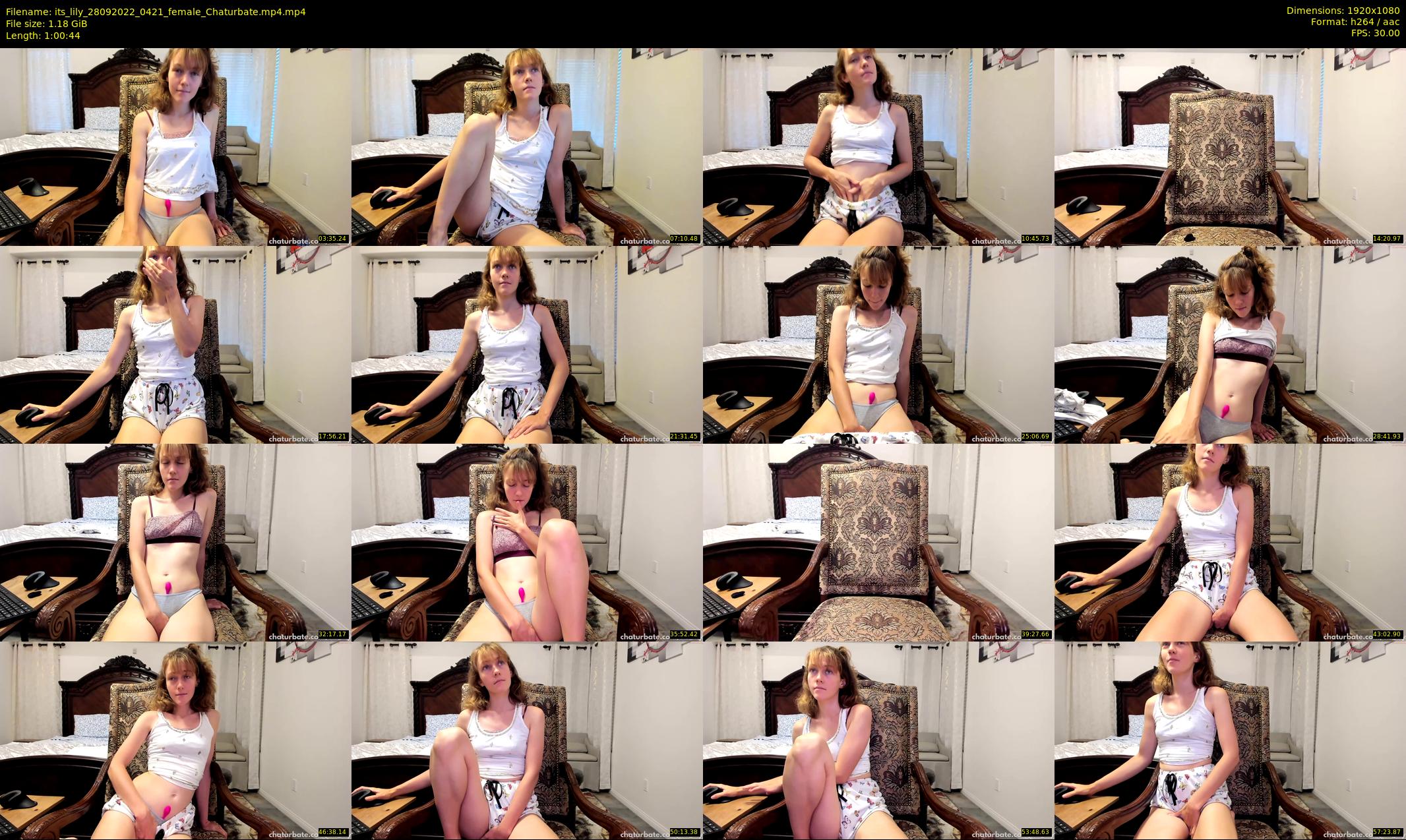 its_lily — 61 minute Chaturbate female cam show recording, 1080p, Sep 28, 2022