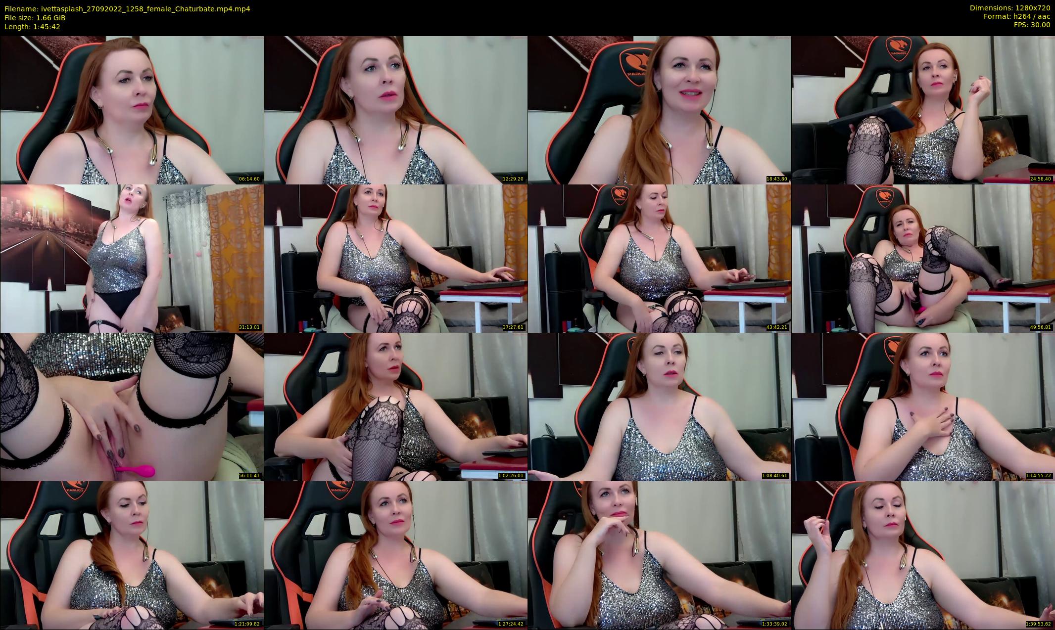ivettasplash — 106 minute Chaturbate female cam show recording, 720p, Sep 27, 2022