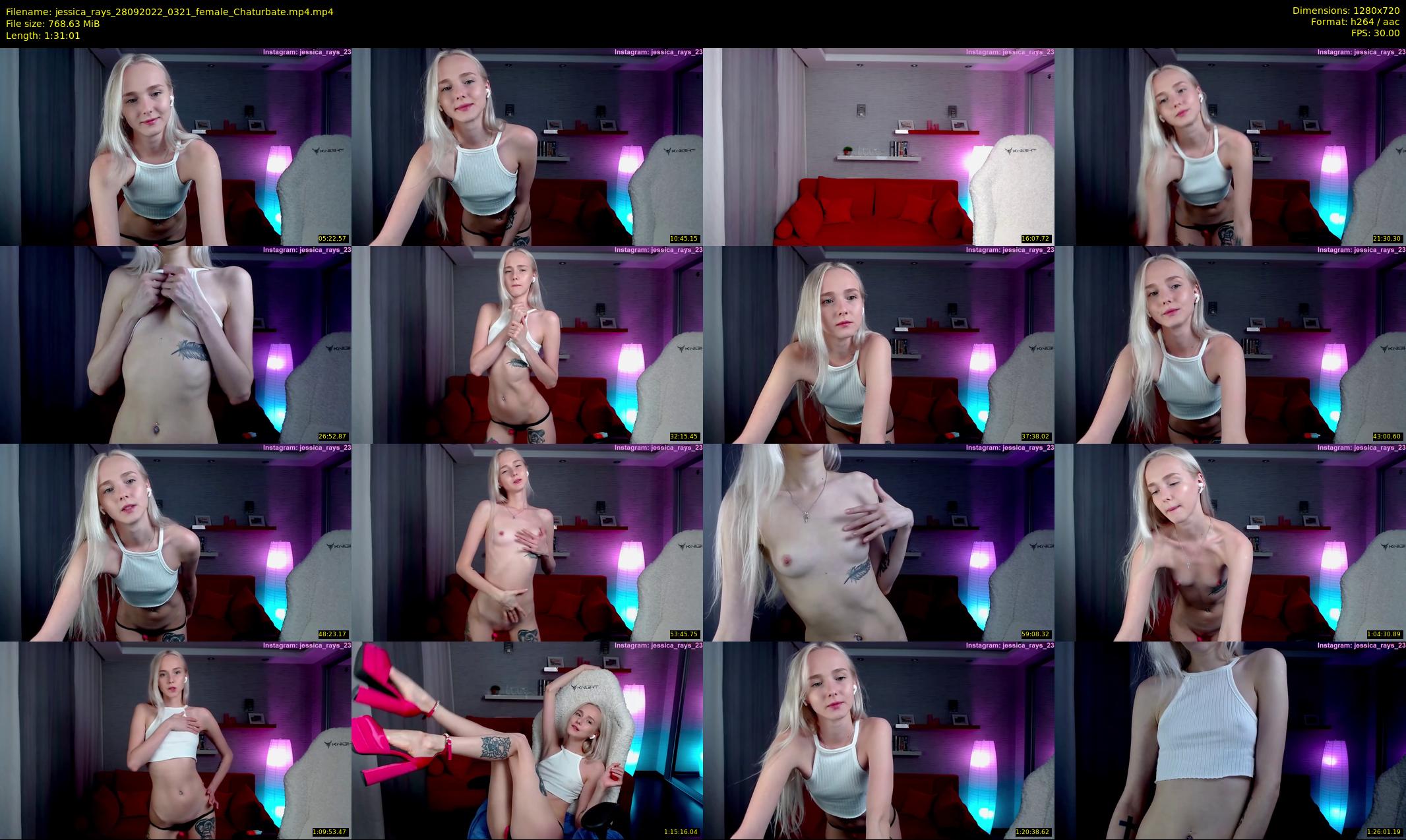 jessica_rays — 92 minute Chaturbate couple cam show recording, 720p, Sep 28, 2022