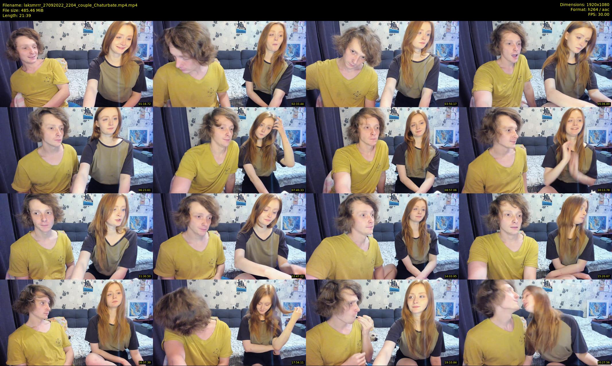 laksmrrr — 22 minute Chaturbate couple cam show recording, 1080p, Sep 27, 2022