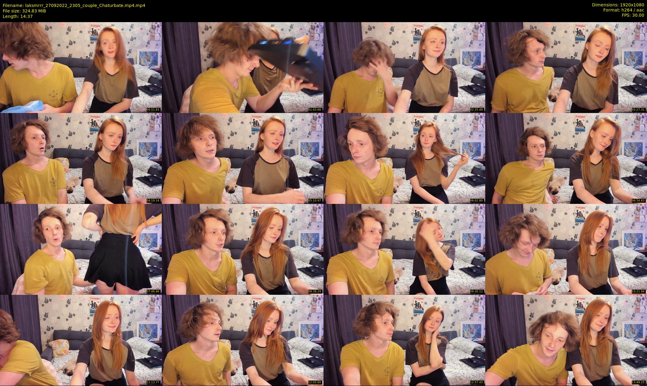 laksmrrr — 15 minute Chaturbate couple cam show recording, 1080p, Sep 27, 2022