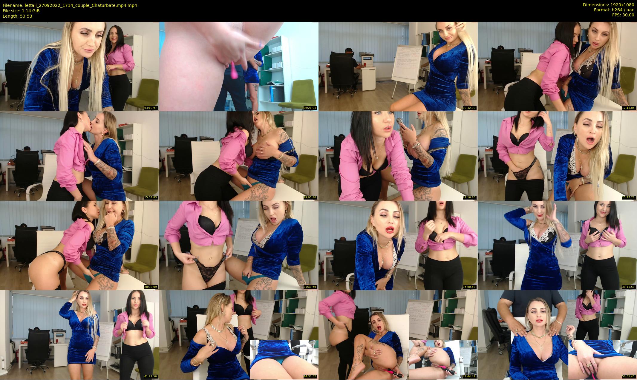 lettali — 54 minute Chaturbate female cam show recording, 1080p, Sep 27, 2022