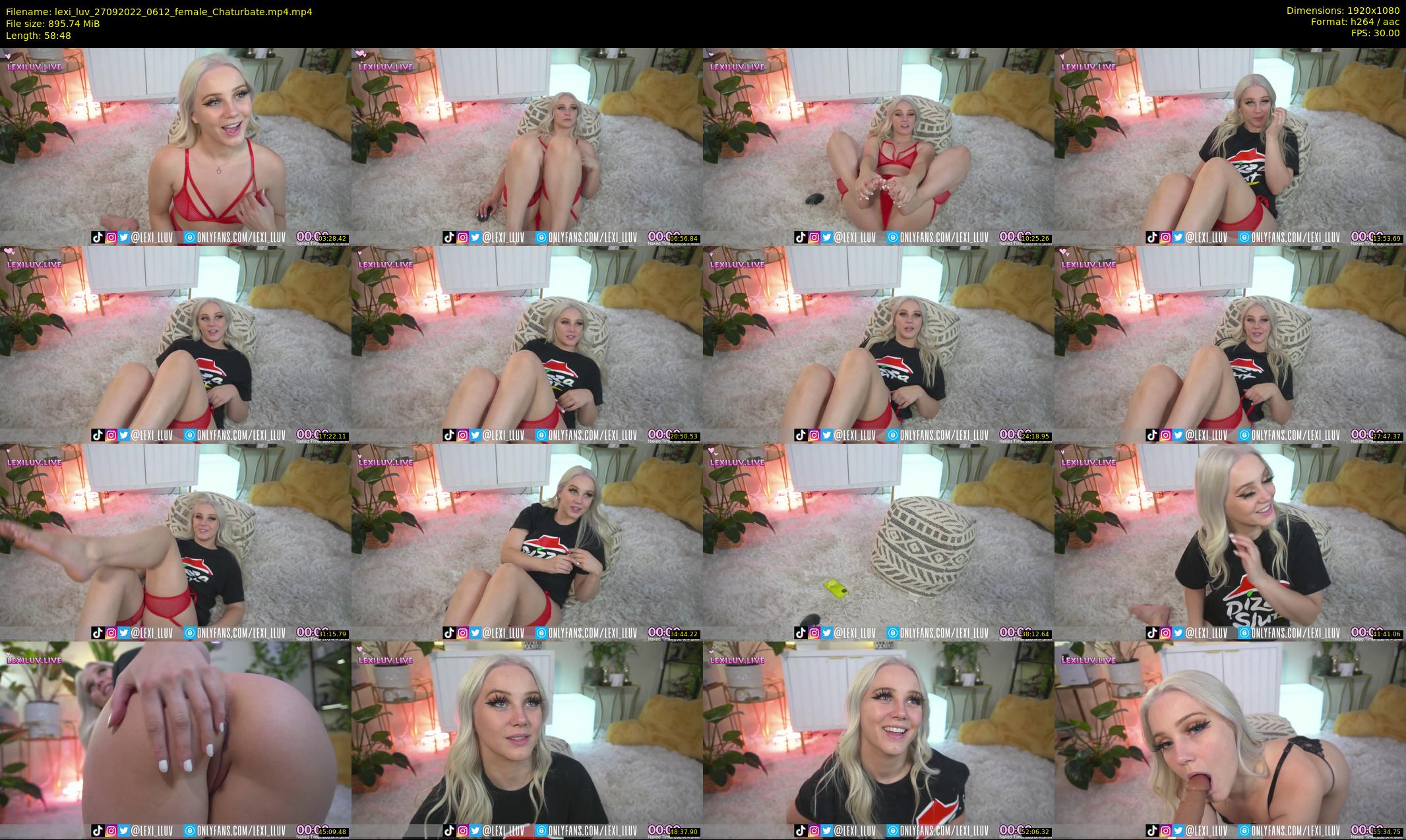 lexi_luv — 59 minute Chaturbate female cam show recording, 1080p, Sep 27, 2022