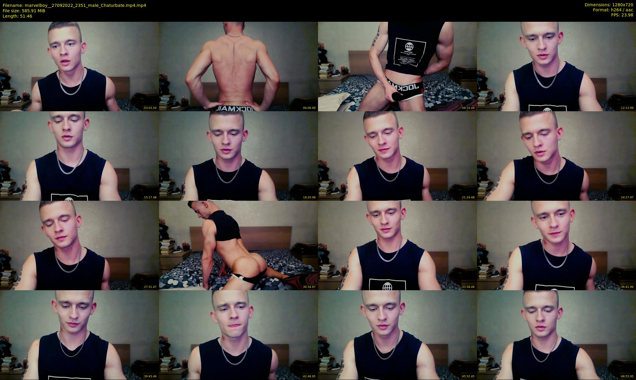 marvelboy_ — 52 minute Chaturbate male cam show recording, 720p, Sep 27, 2022