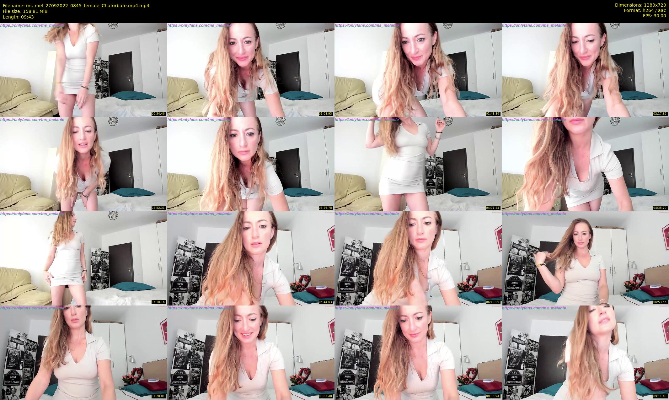 ms_mel — 10 minute Chaturbate female cam show recording, 720p, Sep 27, 2022