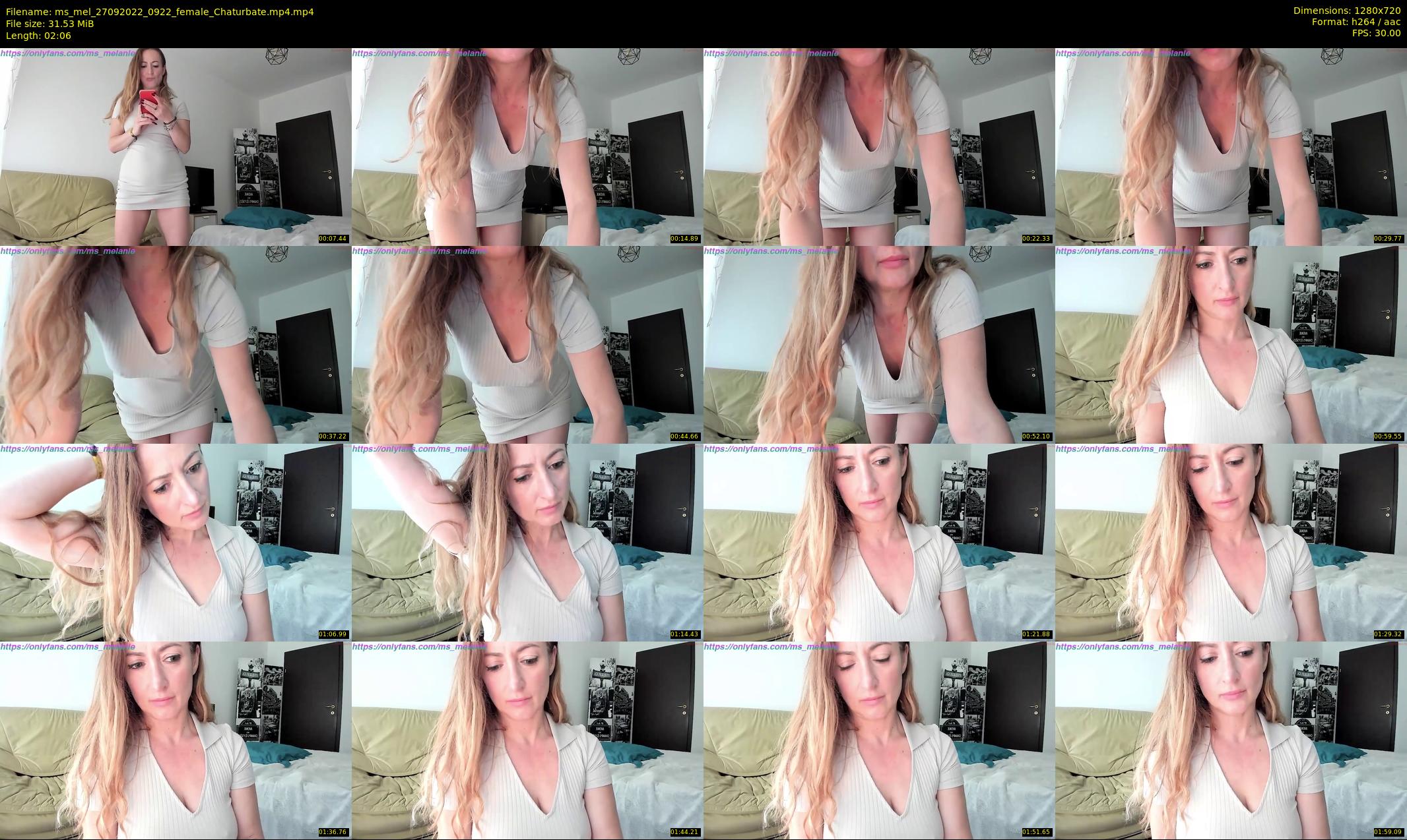 ms_mel — 3 minute Chaturbate female cam show recording, 720p, Sep 27, 2022