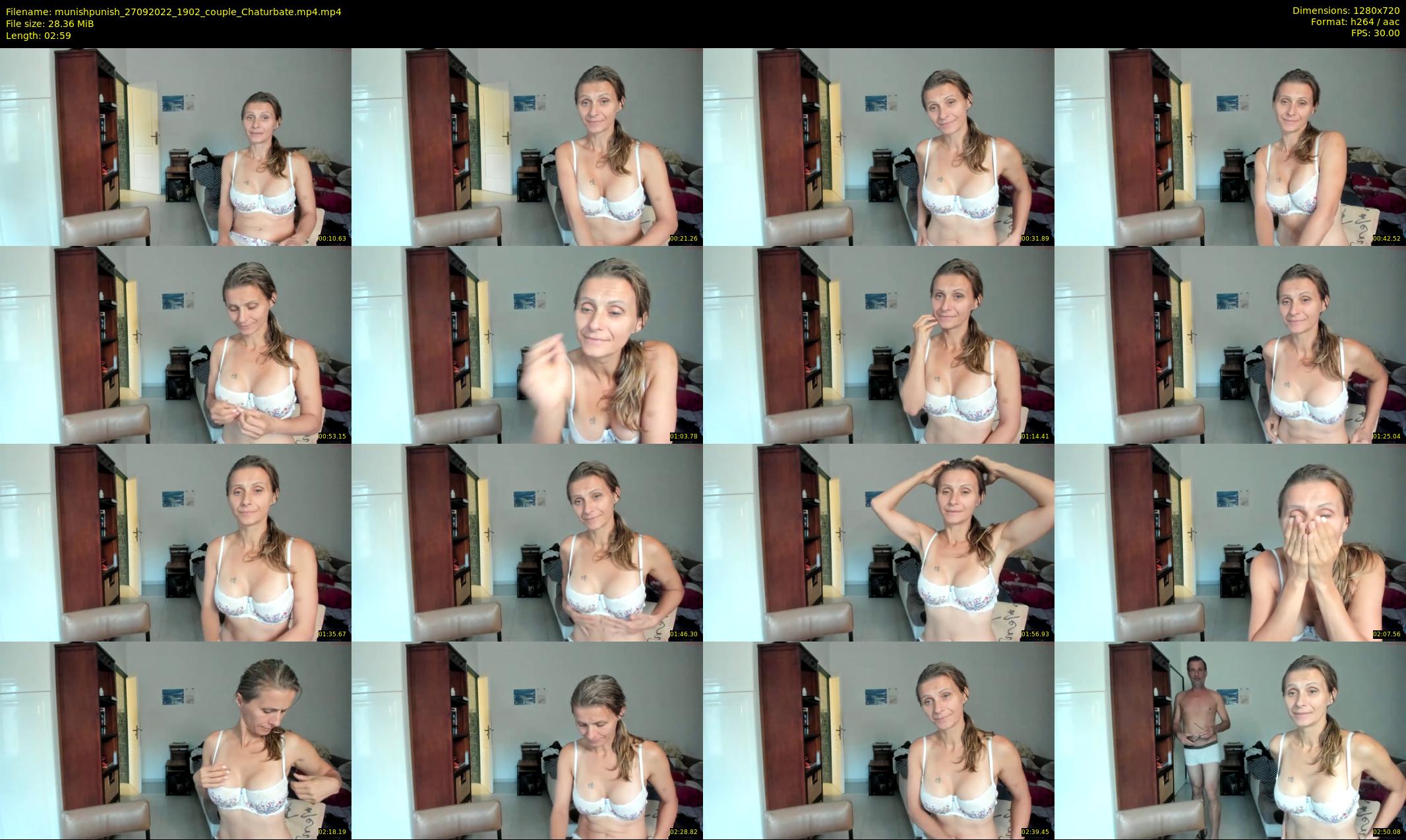 munishpunish — 3 minute Chaturbate couple cam show recording, 720p, Sep 27, 2022