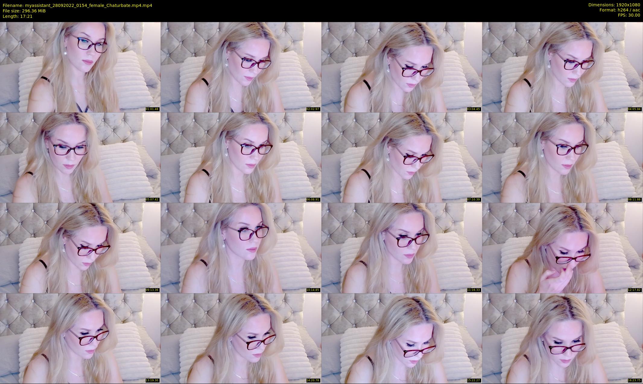 myassistant — 18 minute Chaturbate female cam show recording, 1080p, Sep 28, 2022