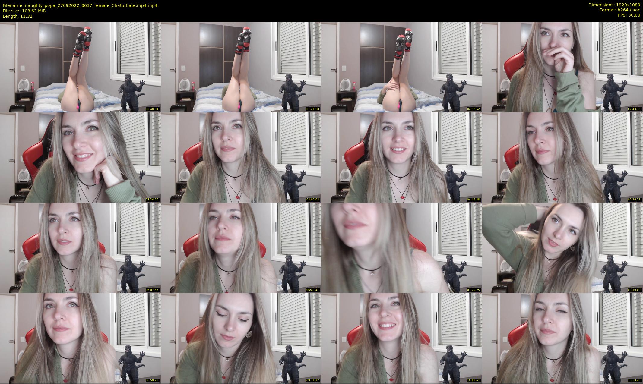 naughty_popa — 12 minute Chaturbate female cam show recording, 1080p, Sep 27, 2022
