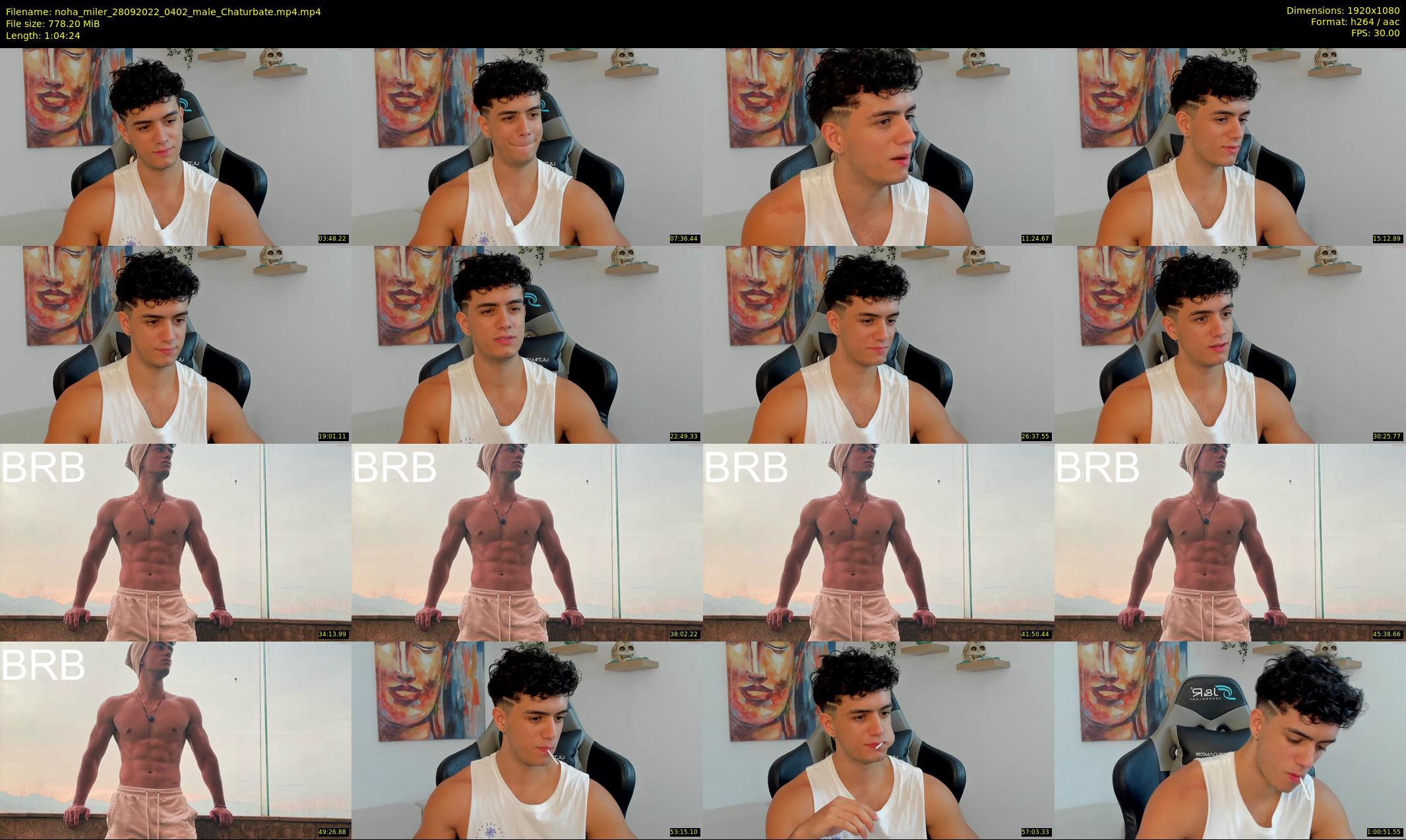 noha_miler — 65 minute Chaturbate male cam show recording, 1080p, Sep 28, 2022