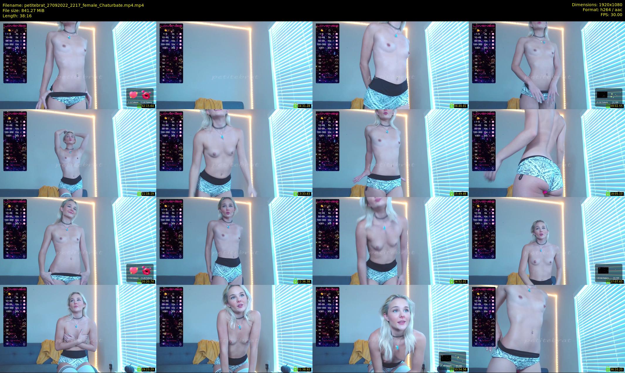 petitebrat — 39 minute Chaturbate female cam show recording, 1080p, Sep 27, 2022