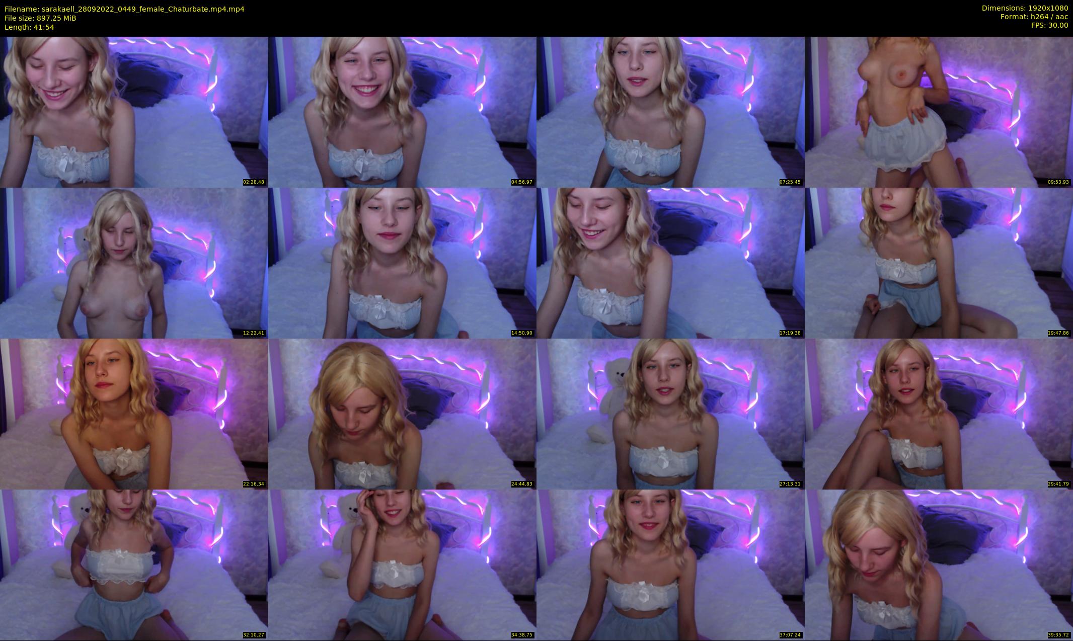 sarakaell — 42 minute Chaturbate female cam show recording, 1080p, Sep 28, 2022