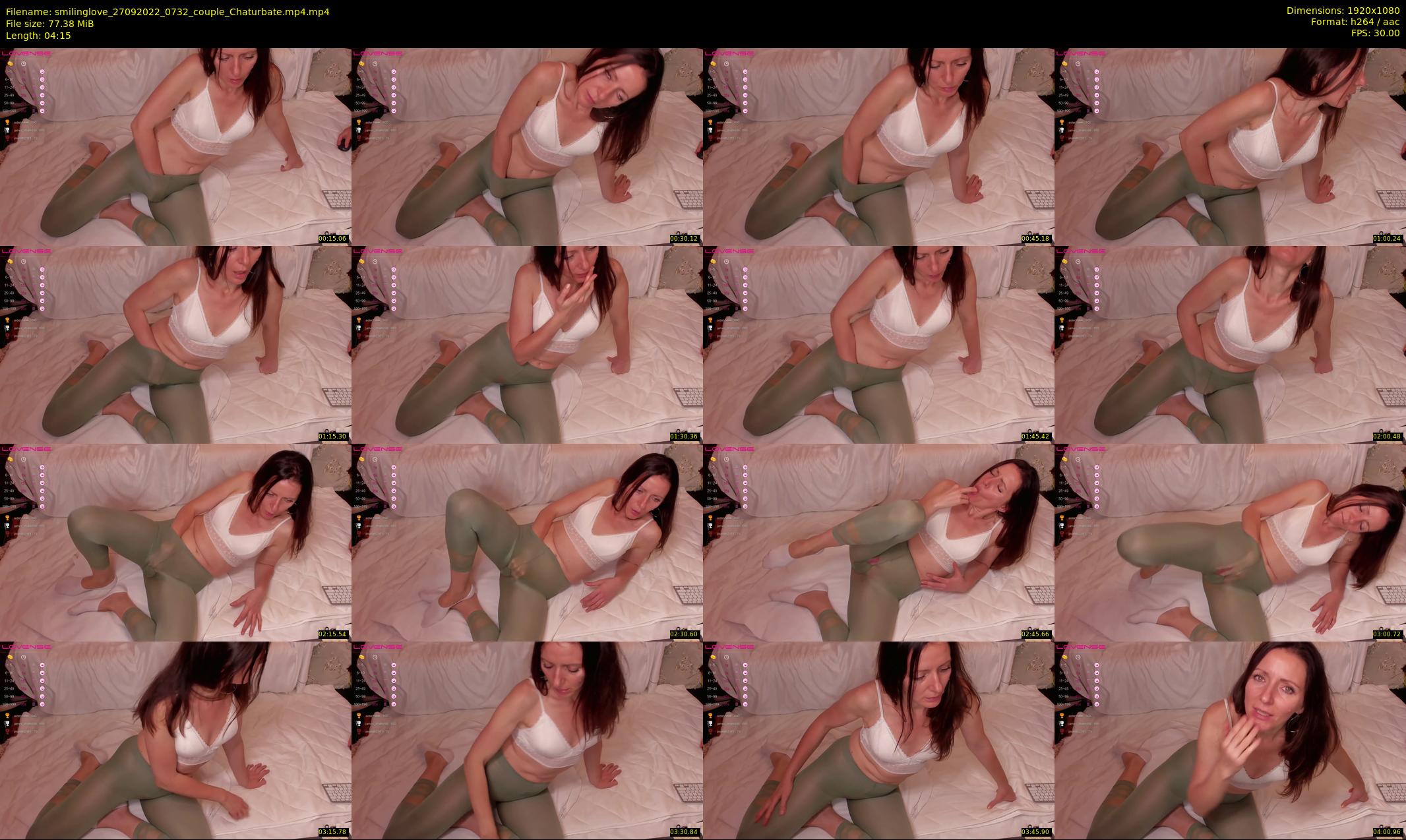 smilinglove — 5 minute Chaturbate couple cam show recording, 1080p, Sep 27, 2022