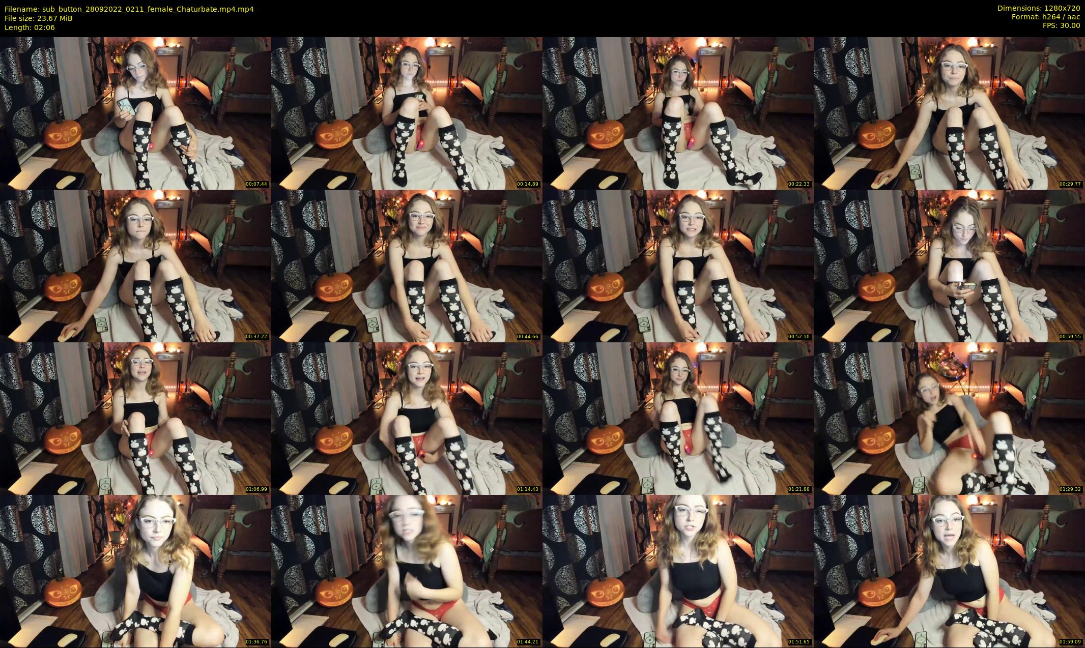sub_button — 3 minute Chaturbate female cam show recording, 720p, Sep 28, 2022