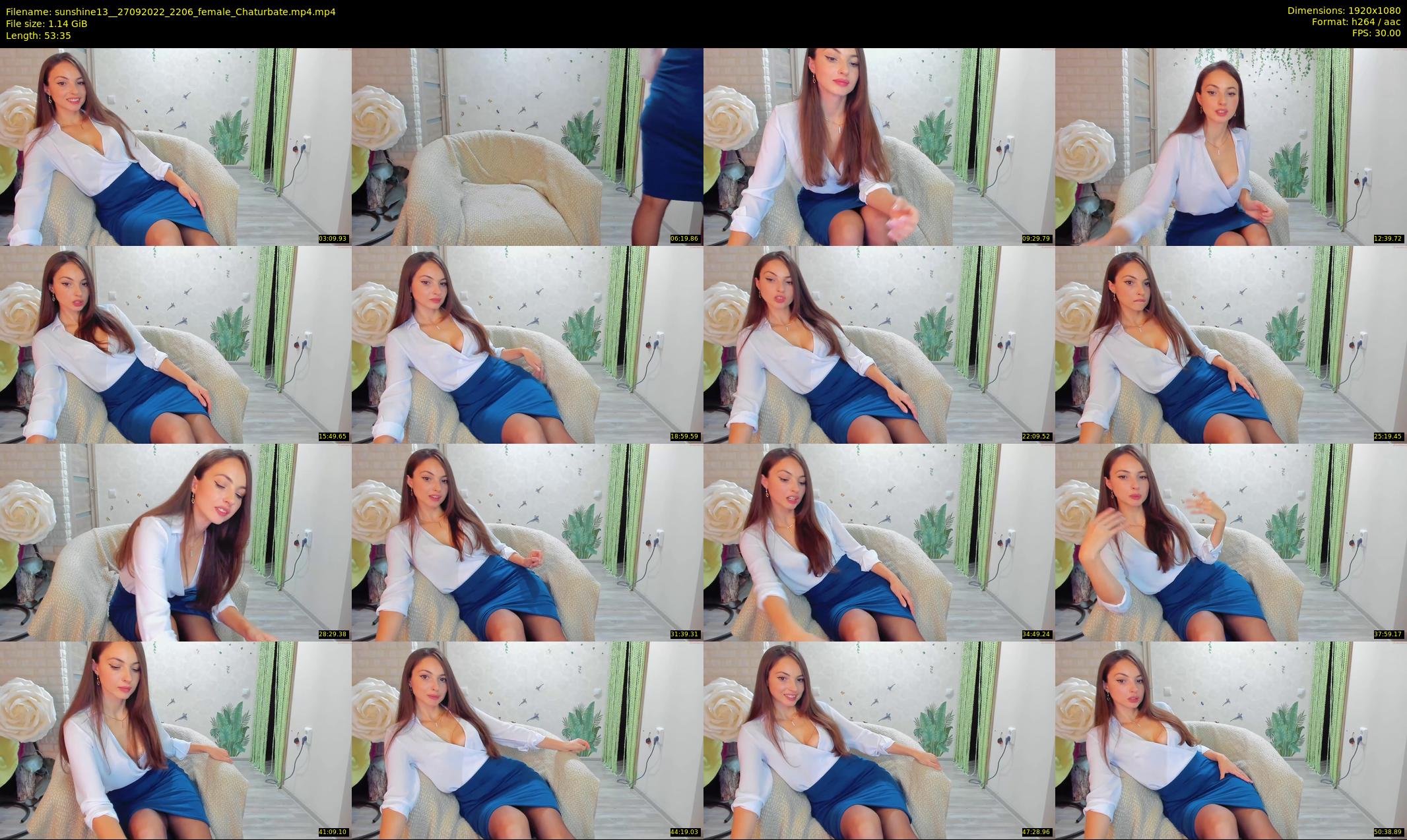 sunshine13_ — 54 minute Chaturbate female cam show recording, 1080p, Sep 27, 2022