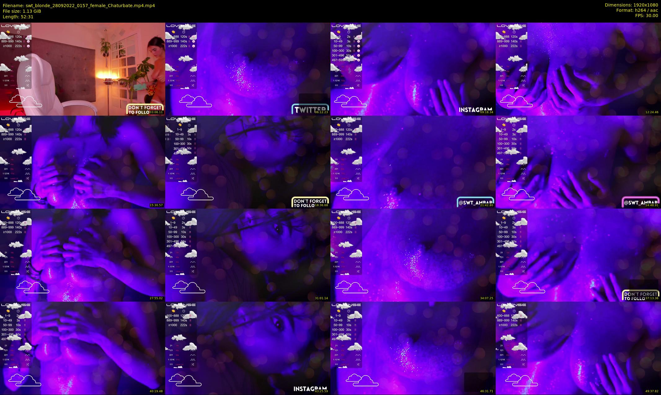 swt_blonde — 53 minute Chaturbate female cam show recording, 1080p, Sep 28, 2022