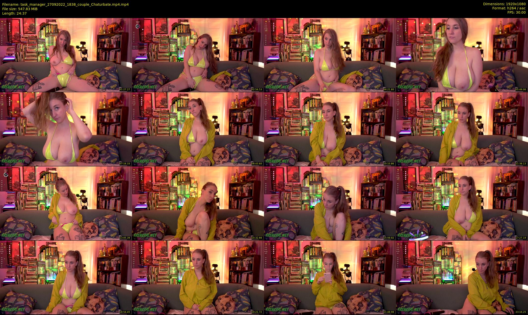 task_manager — 25 minute Chaturbate couple cam show recording, 1080p, Sep 27, 2022