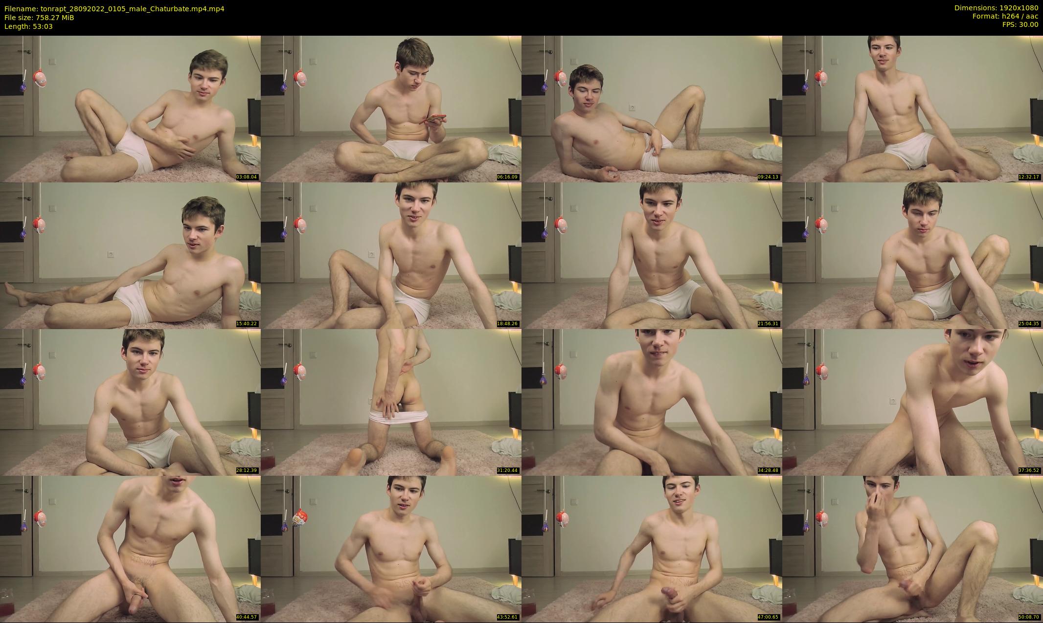 tonrapt — 54 minute Chaturbate male cam show recording, 1080p, Sep 28, 2022