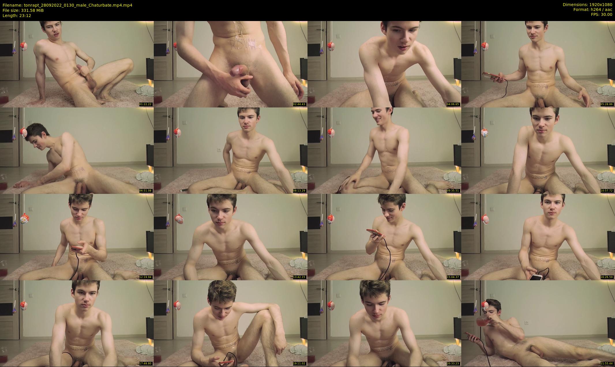 tonrapt — 24 minute Chaturbate male cam show recording, 1080p, Sep 28, 2022