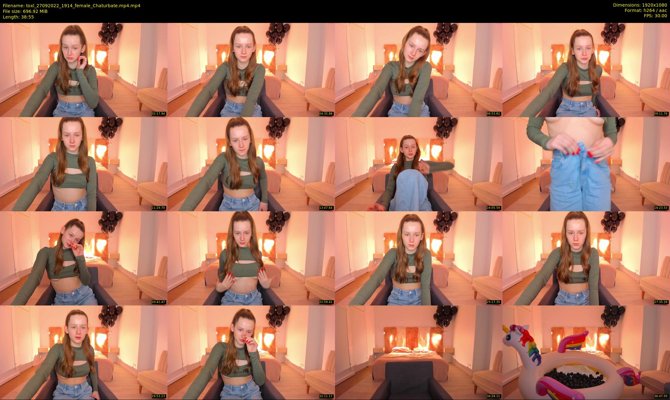 toxl — 39 minute Chaturbate female cam show recording, 1080p, Sep 27, 2022